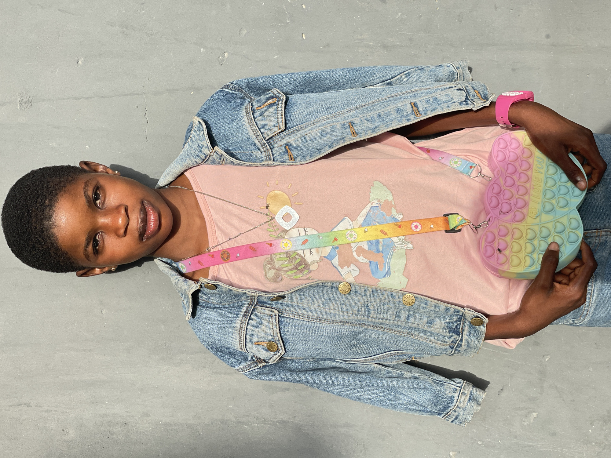 Young people photographed in casual portrait session, Badagry Nigeria