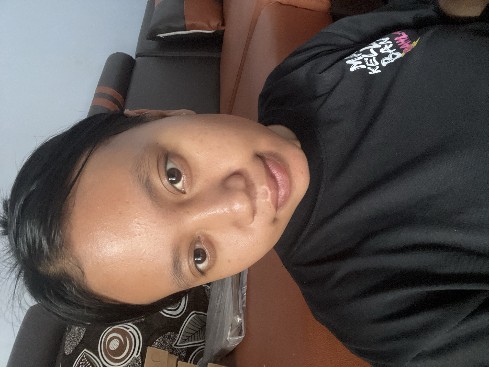Casual selfie session at a home in Jambearum, Indonesia