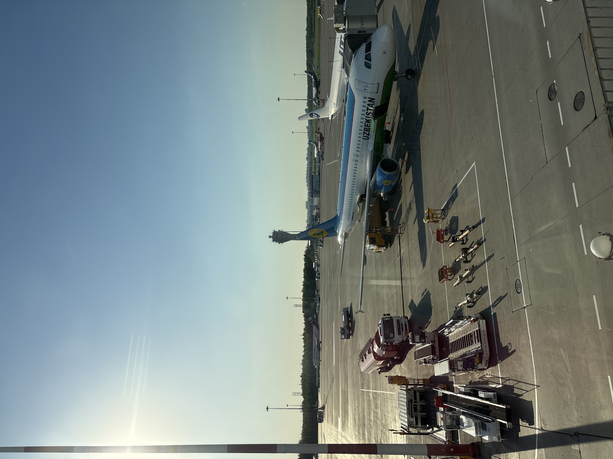 Uzbekistan Airways flights observed at Saint Petersburg's Pulkovo Airport