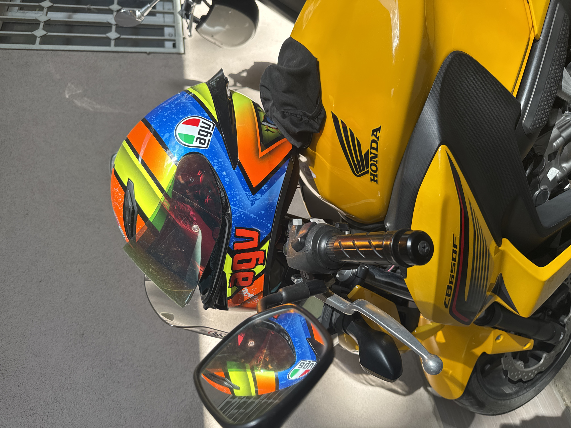 Witness documents everyday moments with motorcycles and personal items