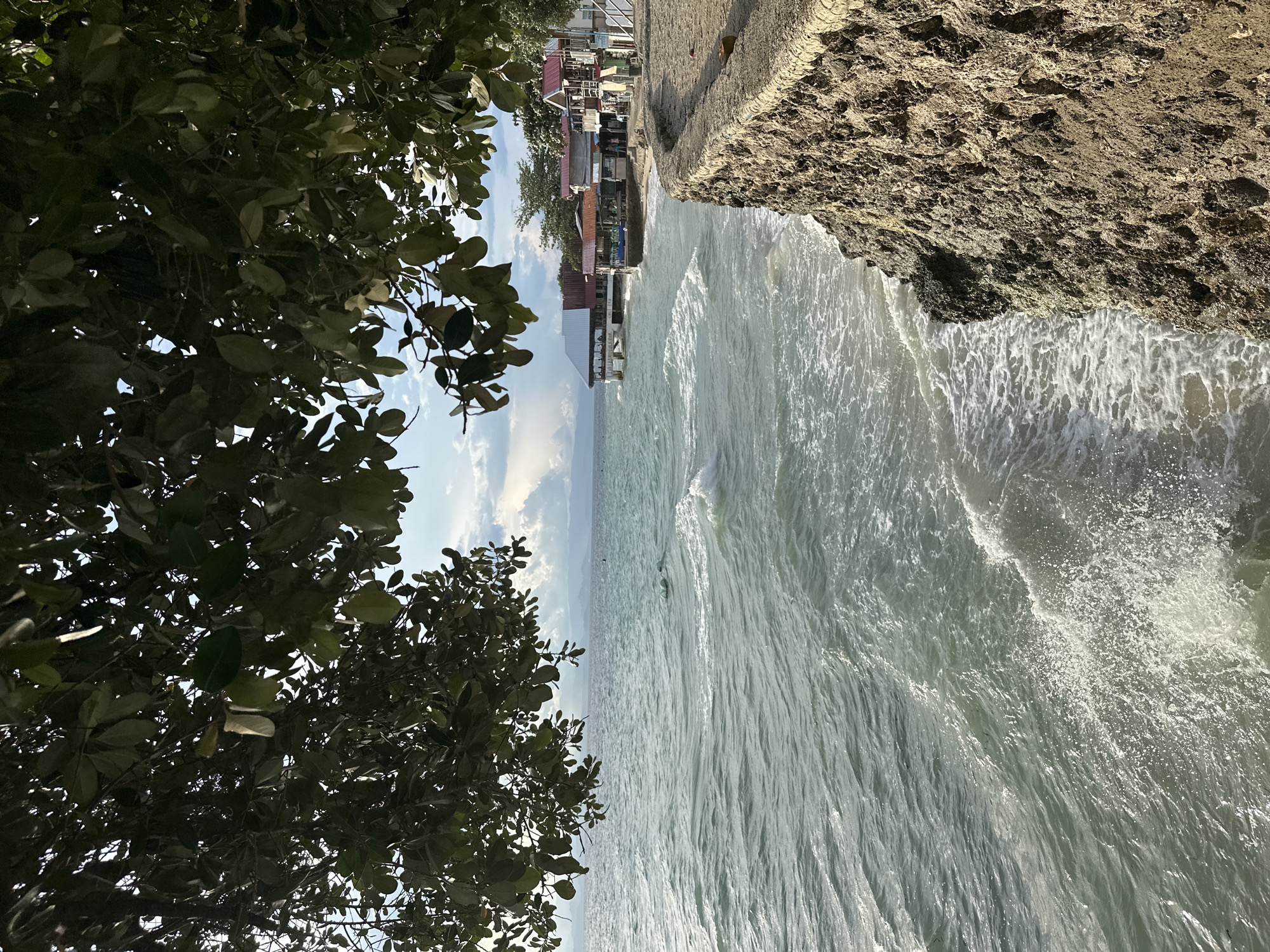 Coastal morning in Basdiot, beaches, rocks, and village streets