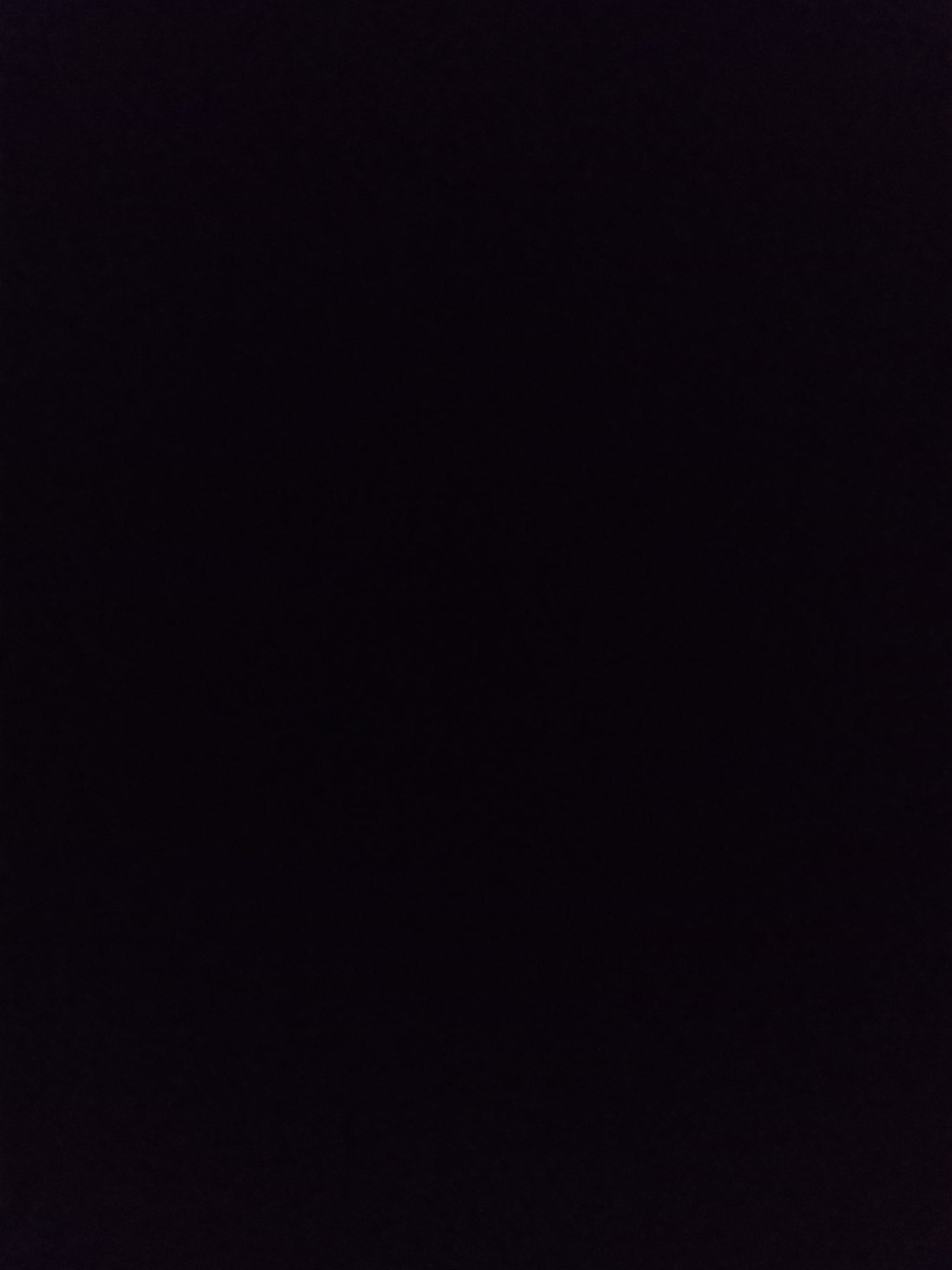 Black image recorded by unknown witness at coordinates