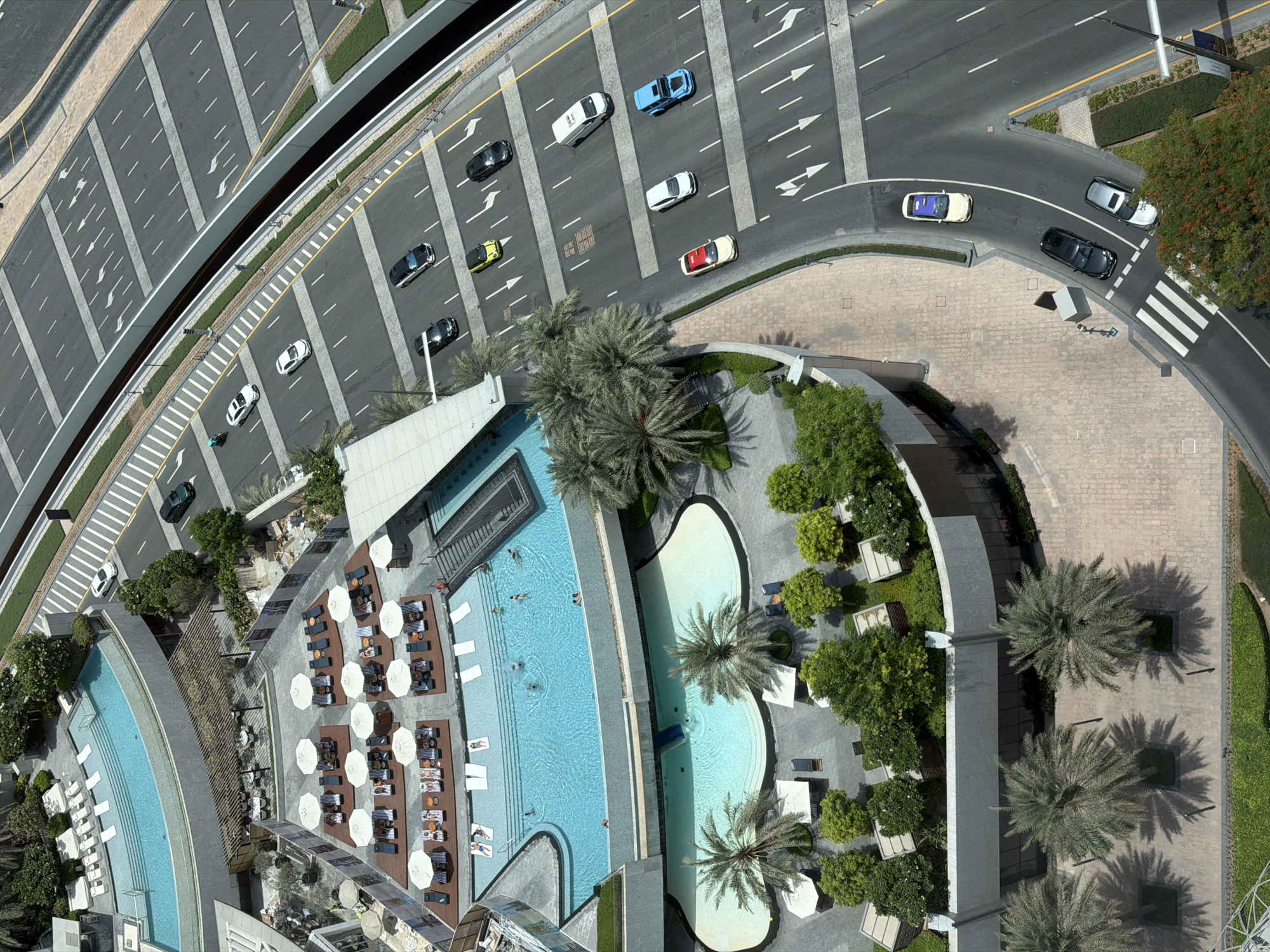 Aerial and ground views across Downtown Dubai's landmarks