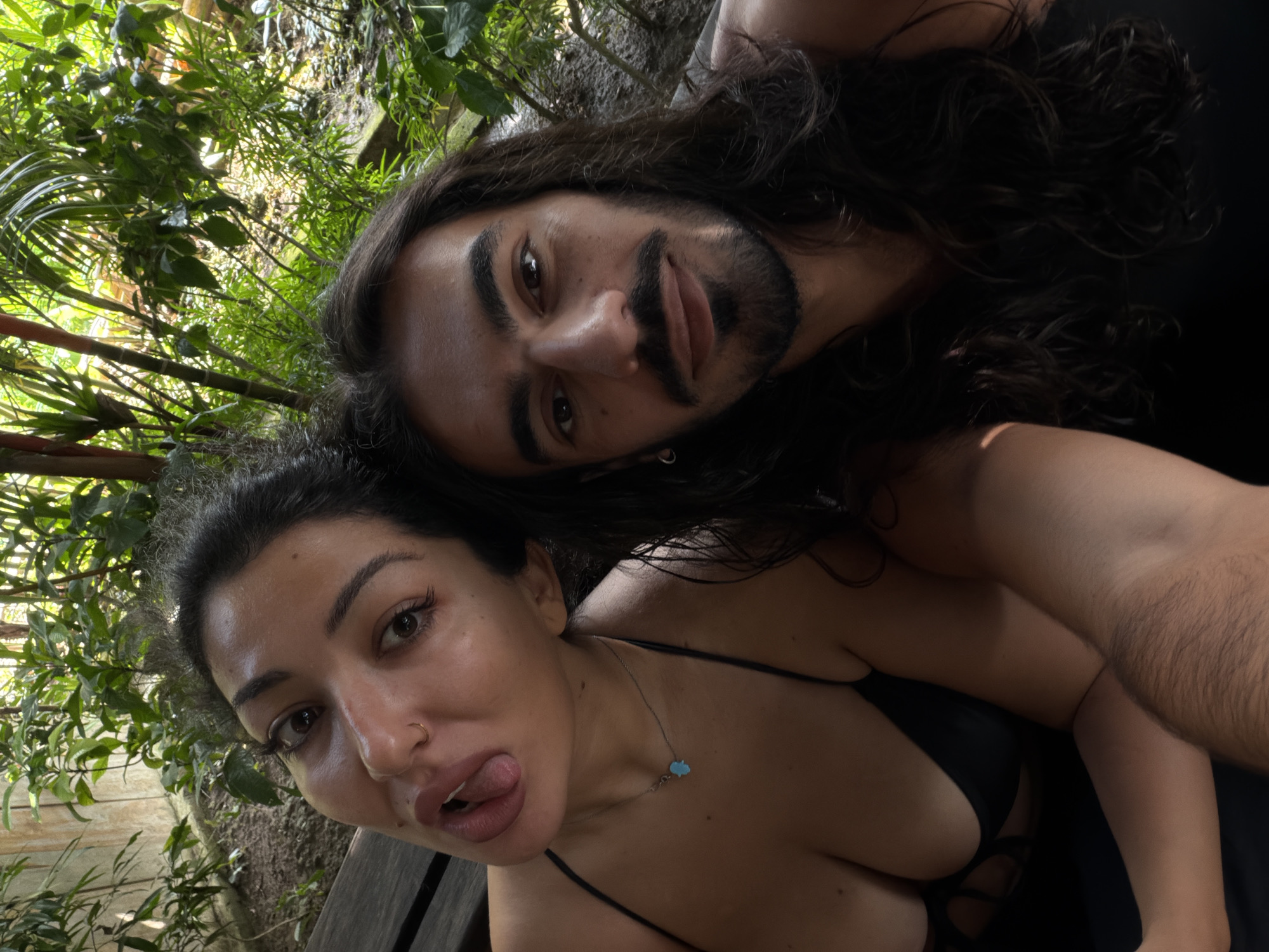 Lazy afternoon photos in the greenery of North Kuta, Bali