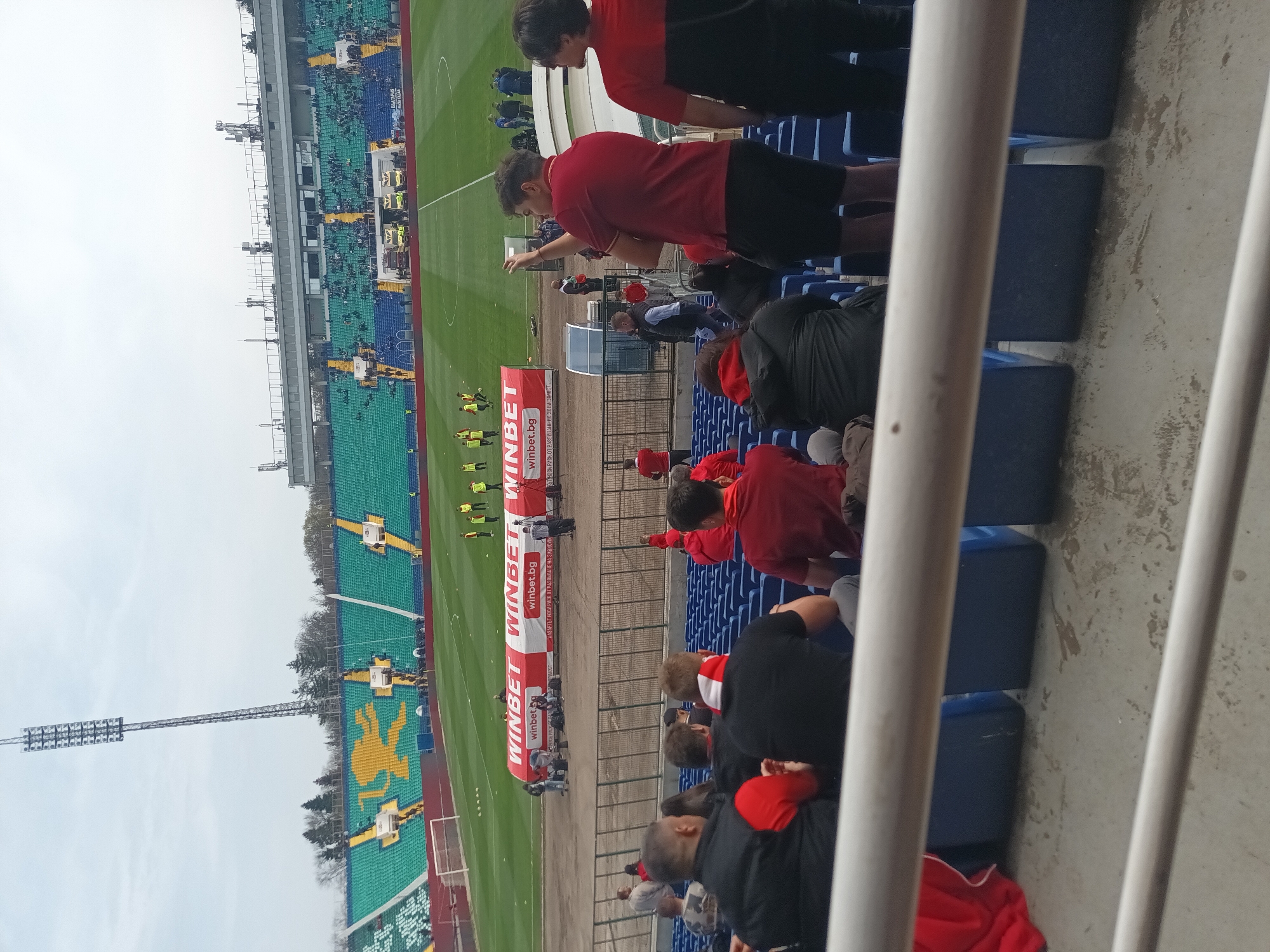 Soccer match draws crowds to Sofia stadium Monday