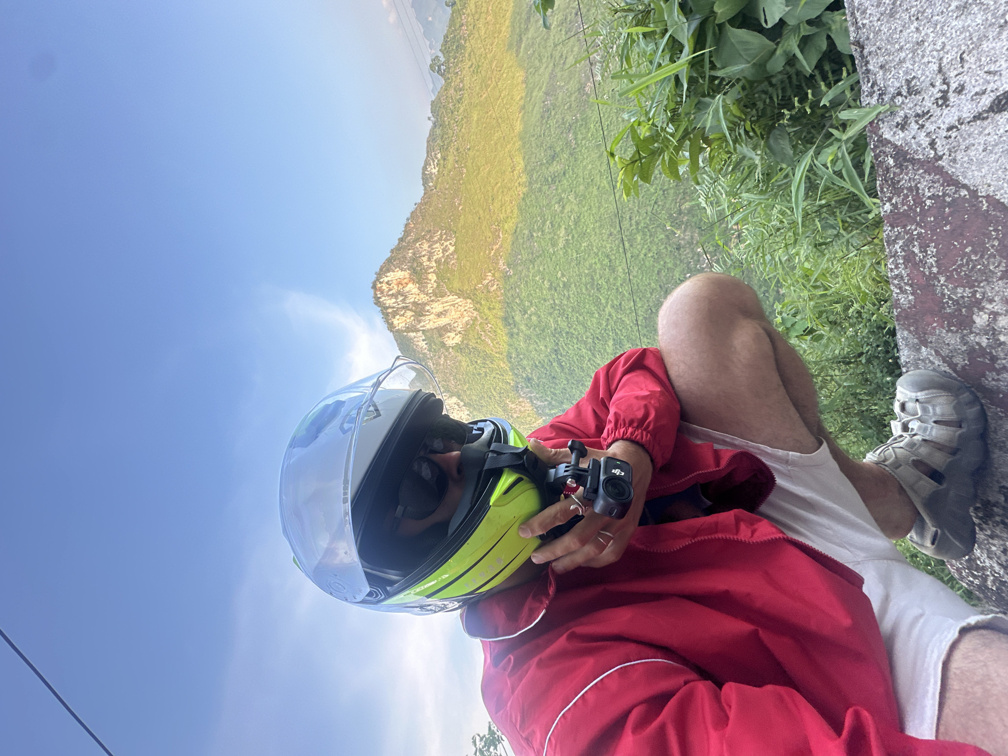 Motorcyclists tour scenic mountain roads in northern Vietnam