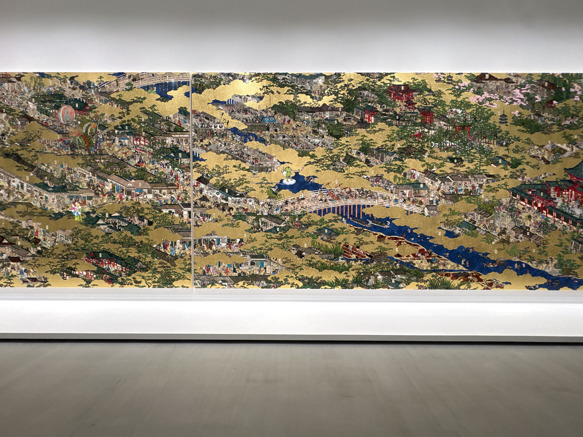 Tōitsu's Sea of Genkai artwork at Naoshima's Chichu Museum