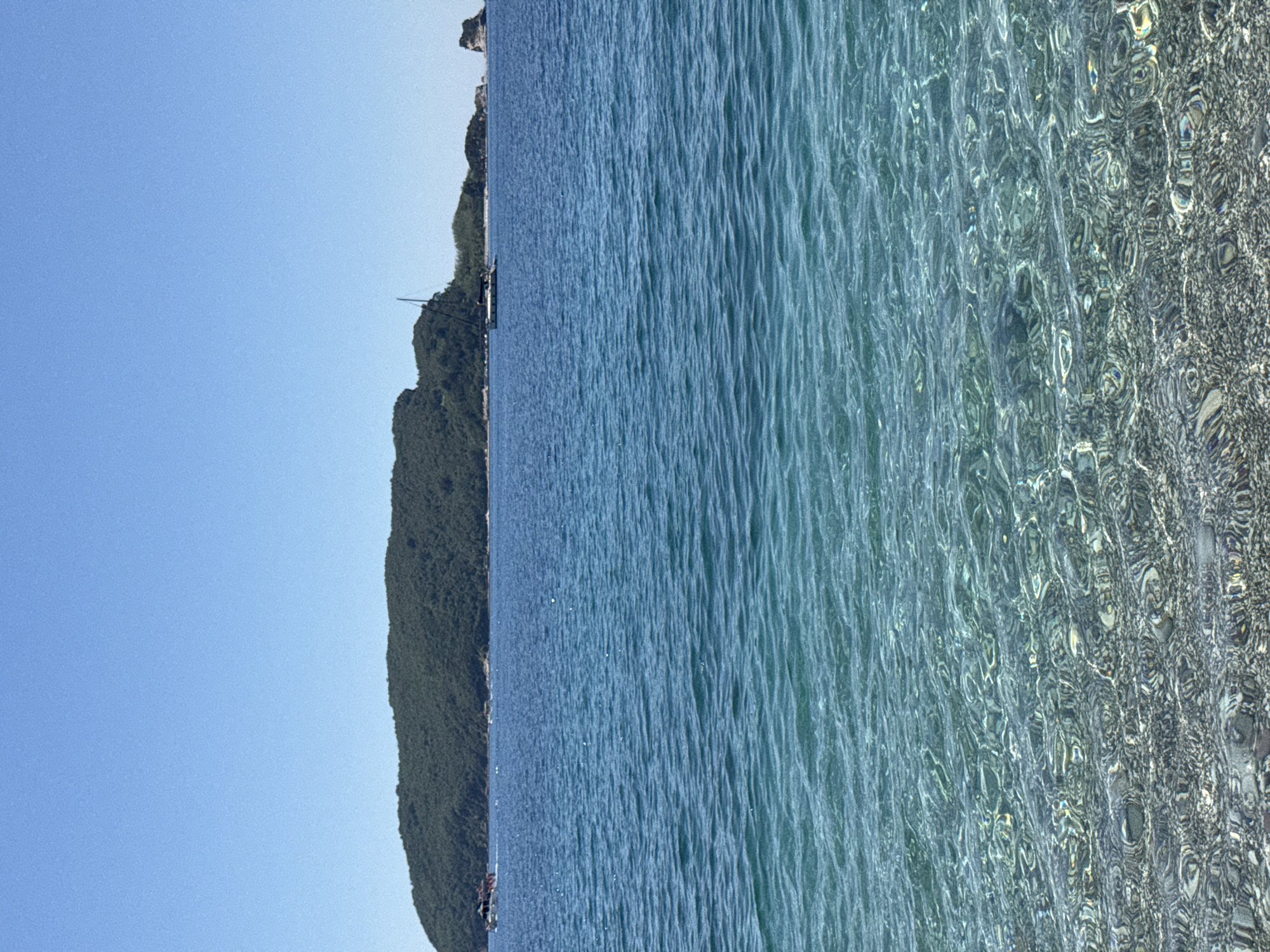 Witness documents calm coastal conditions in Budva, Montenegro