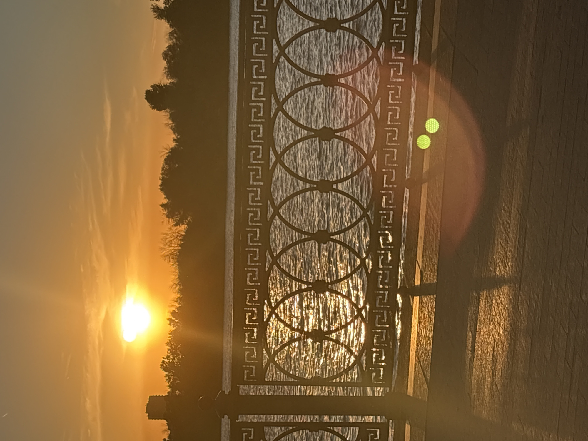 Evening music festival on Astrakhan waterfront during sunset