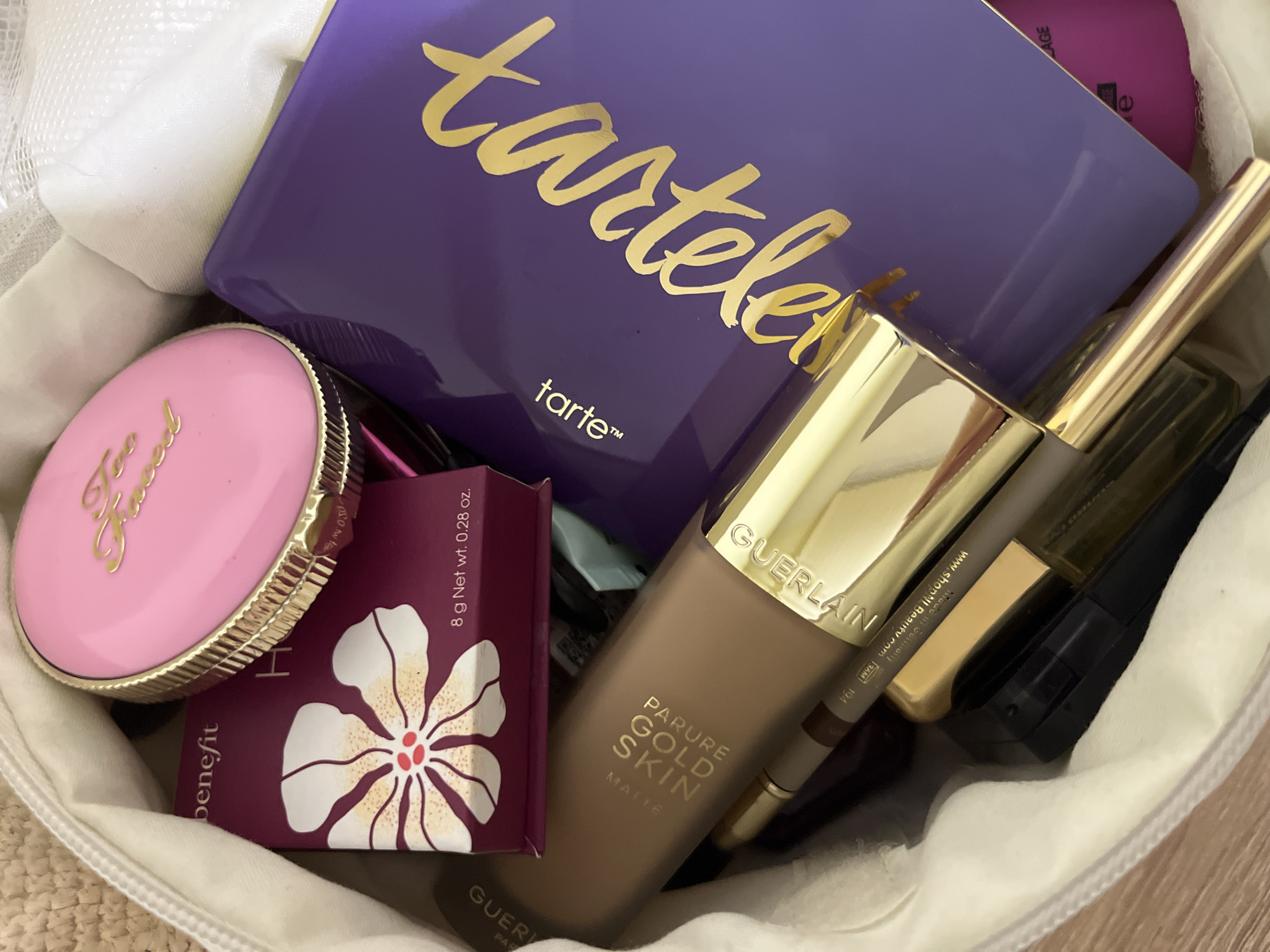 Luxury beauty collection documented in detailed product photography session