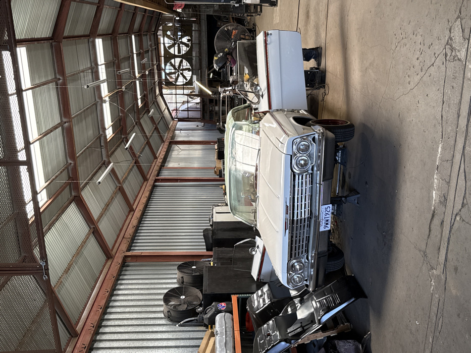 Classic 1962 Chevrolet spotted in Los Angeles workshop