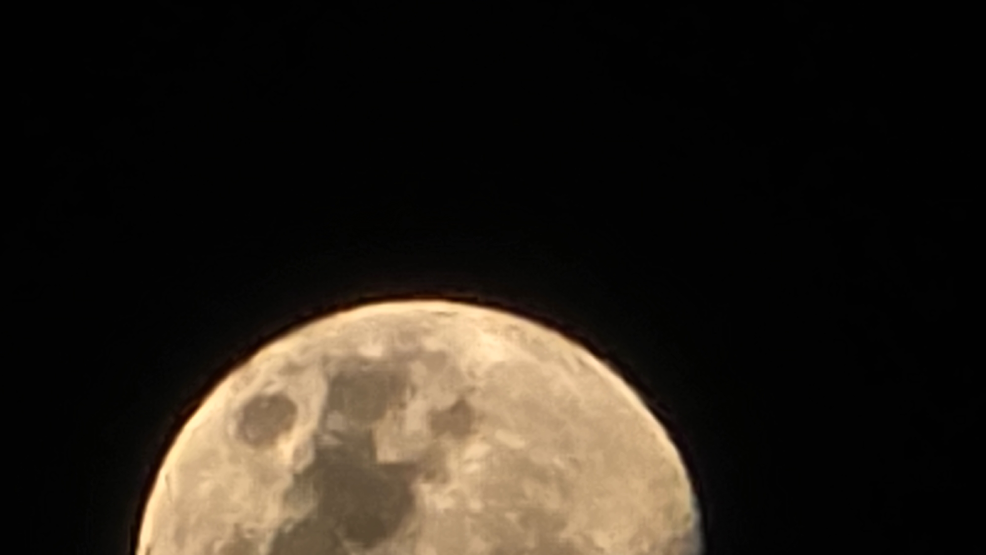 Moon photographed showing surface craters and features May 27