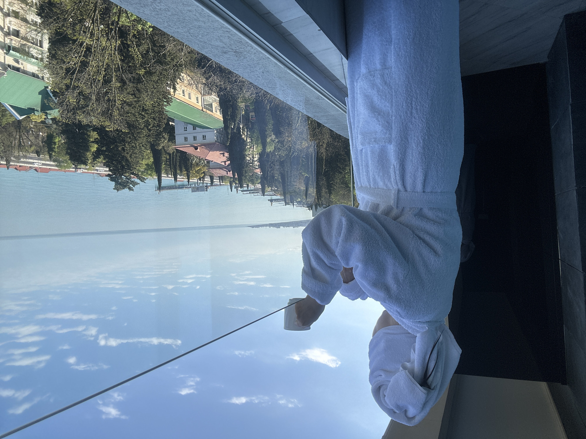 Quiet morning moment captured at Sochi resort