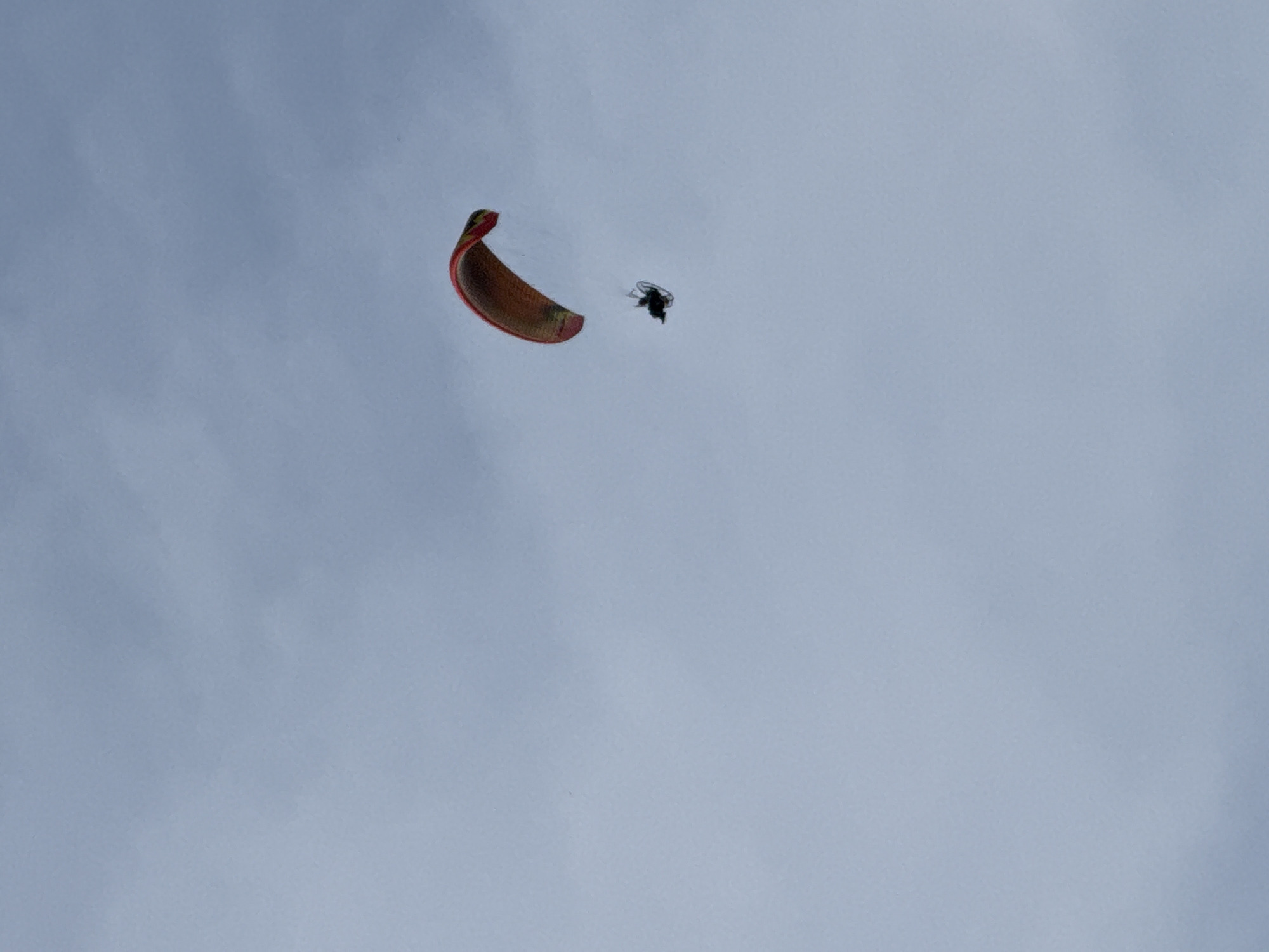 Paramotor flights and fishing in rural Lithuania