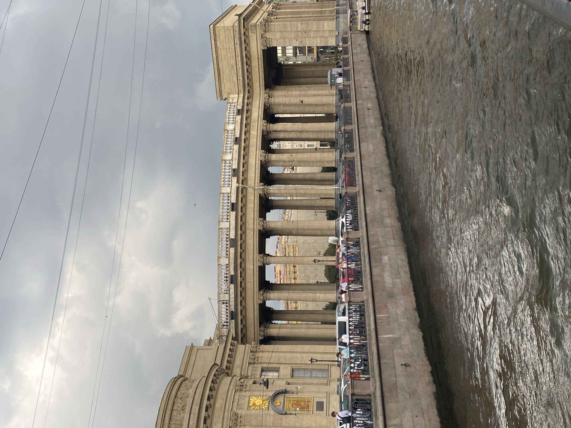 Selfies and street views around Kazan Cathedral, Saint Petersburg