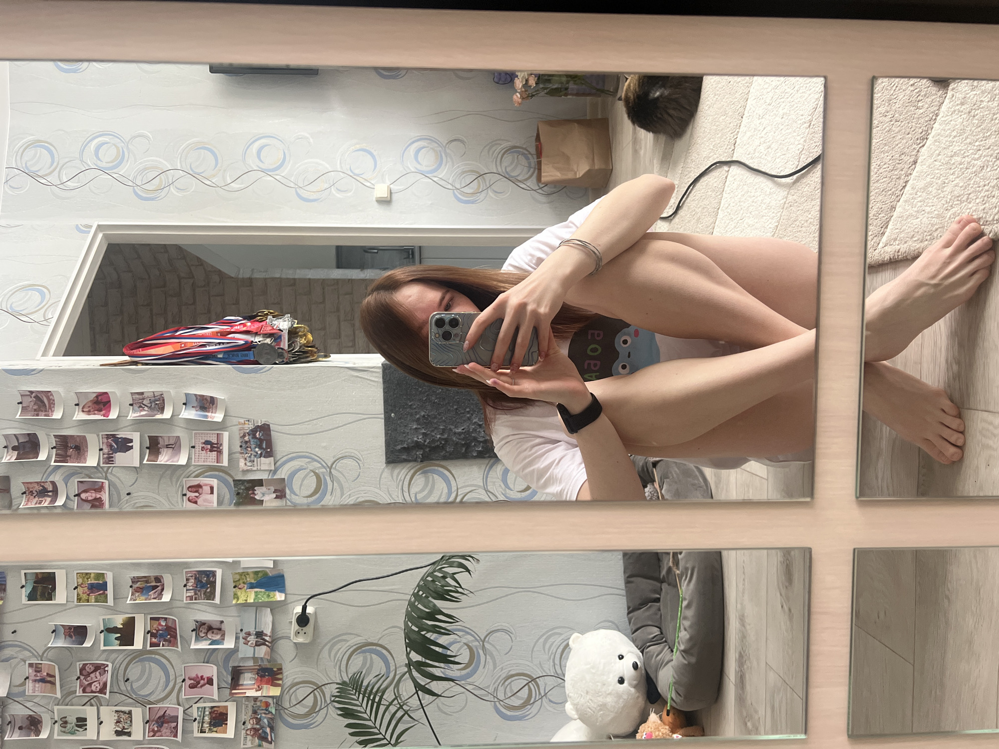 Early morning personal moments captured in Chaikovsky residence