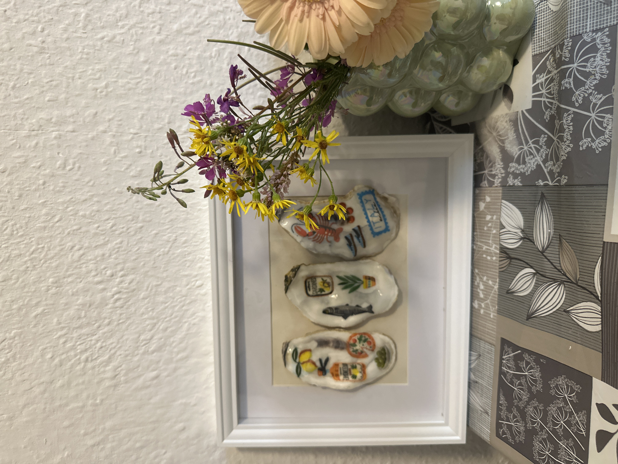 A scattered mix of home, nature, and food snapshots