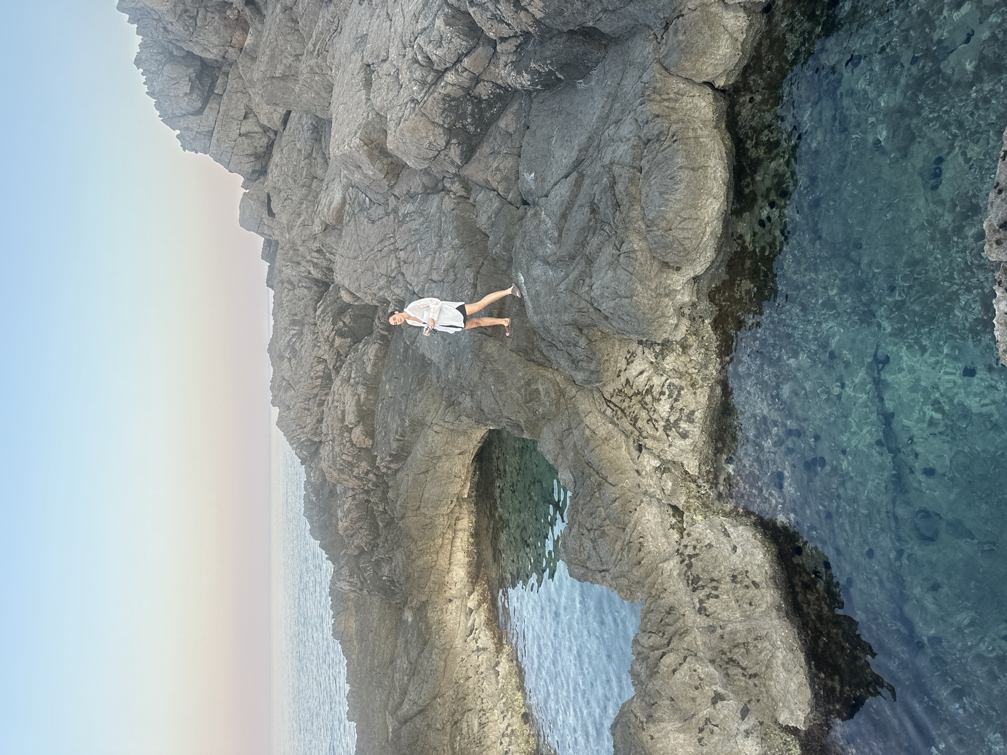 Early morning on Montenegro's rocky Adriatic coastline