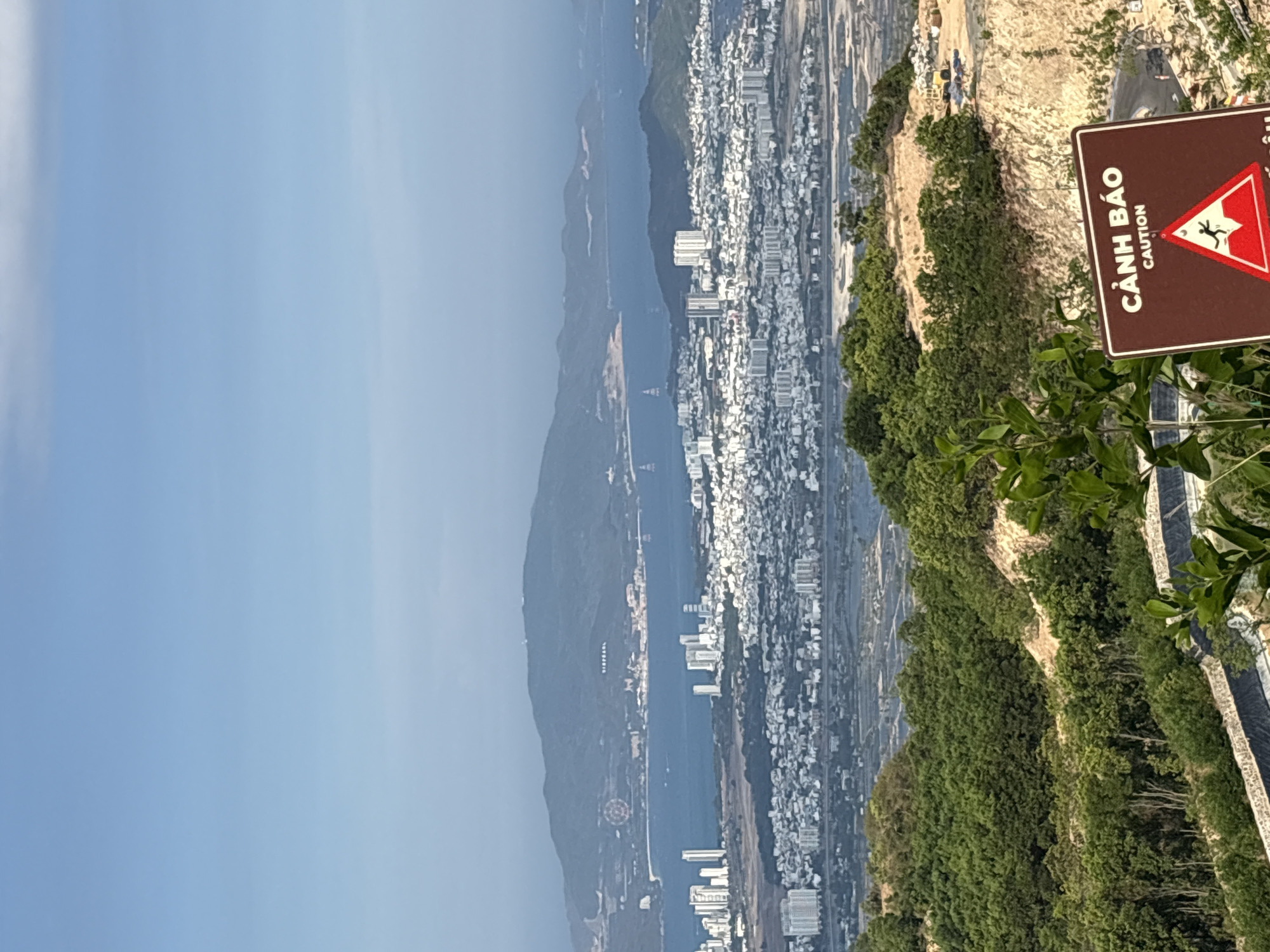 Morning temple visits and coastal views documented in Nha Trang