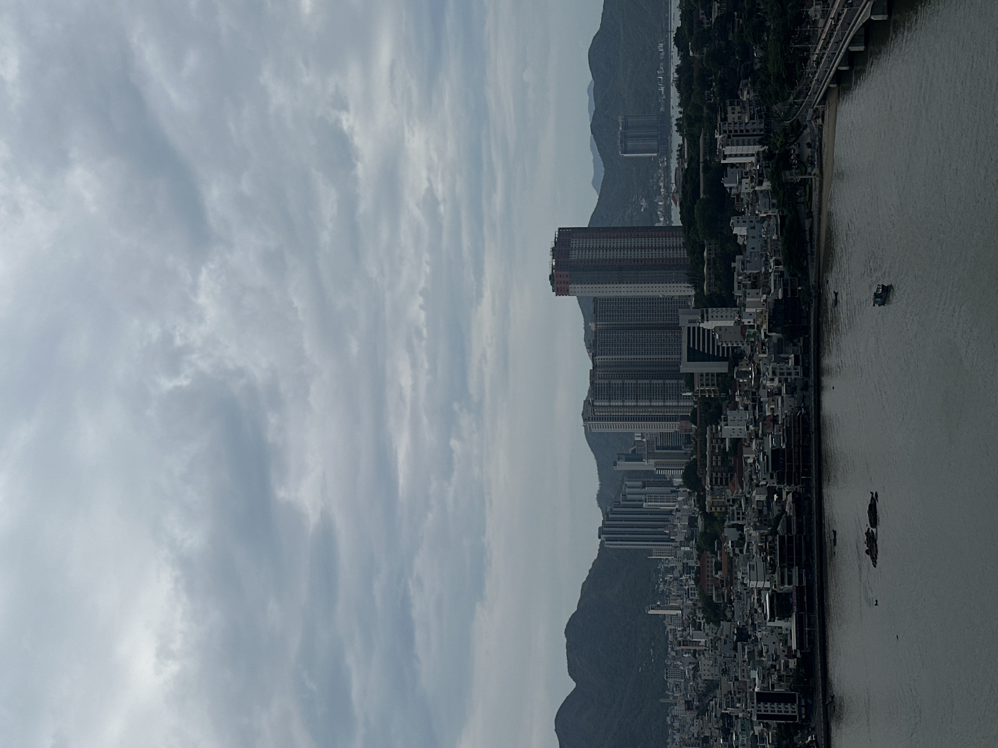 Overcast morning captured over Nha Trang's coastal landscape