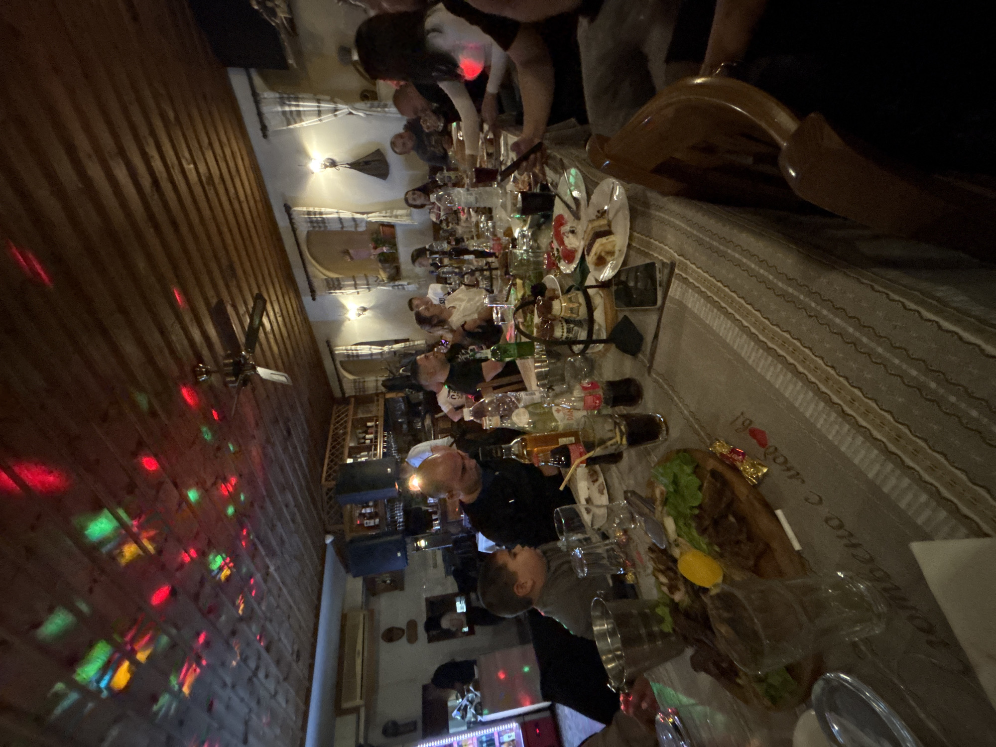 Group dining gathering captured at Karlovo restaurant