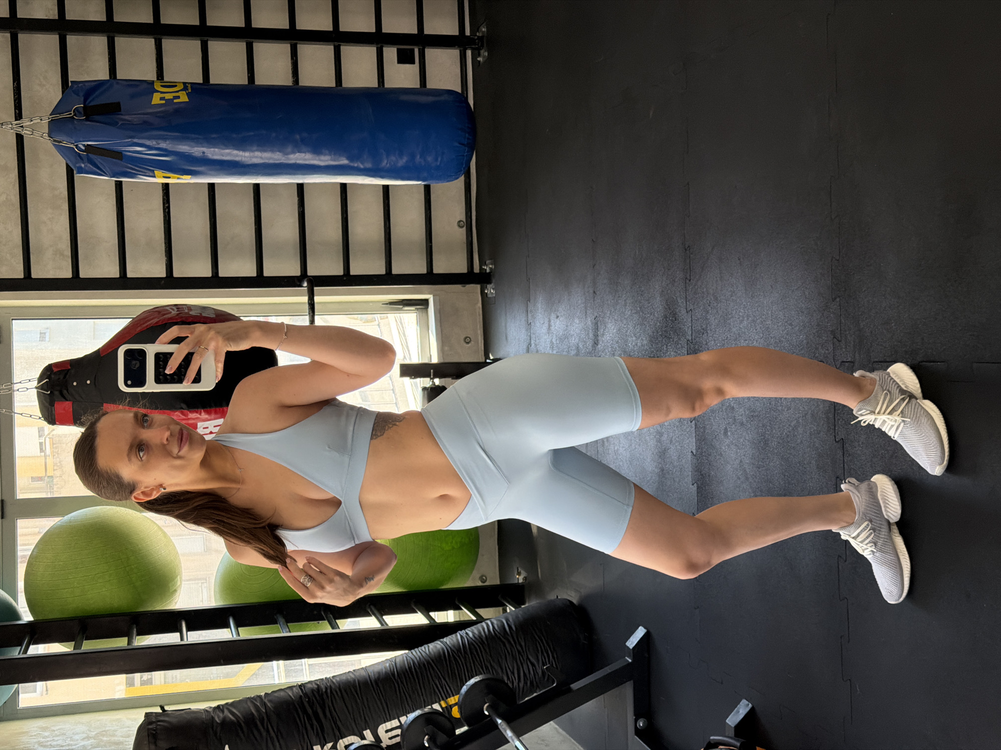 Morning scenes from Budva: gym selfies and art market