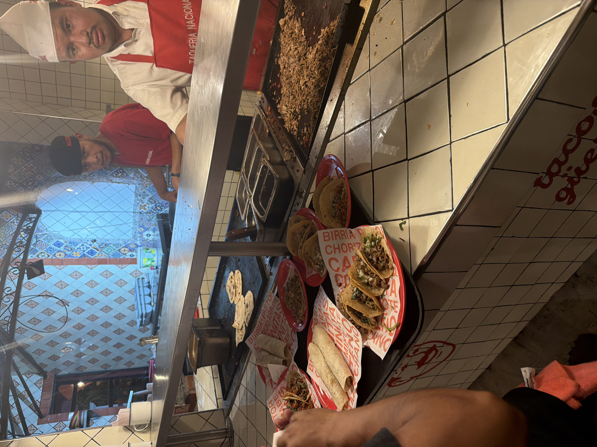 Restaurant dining experience documented through interior and food photography