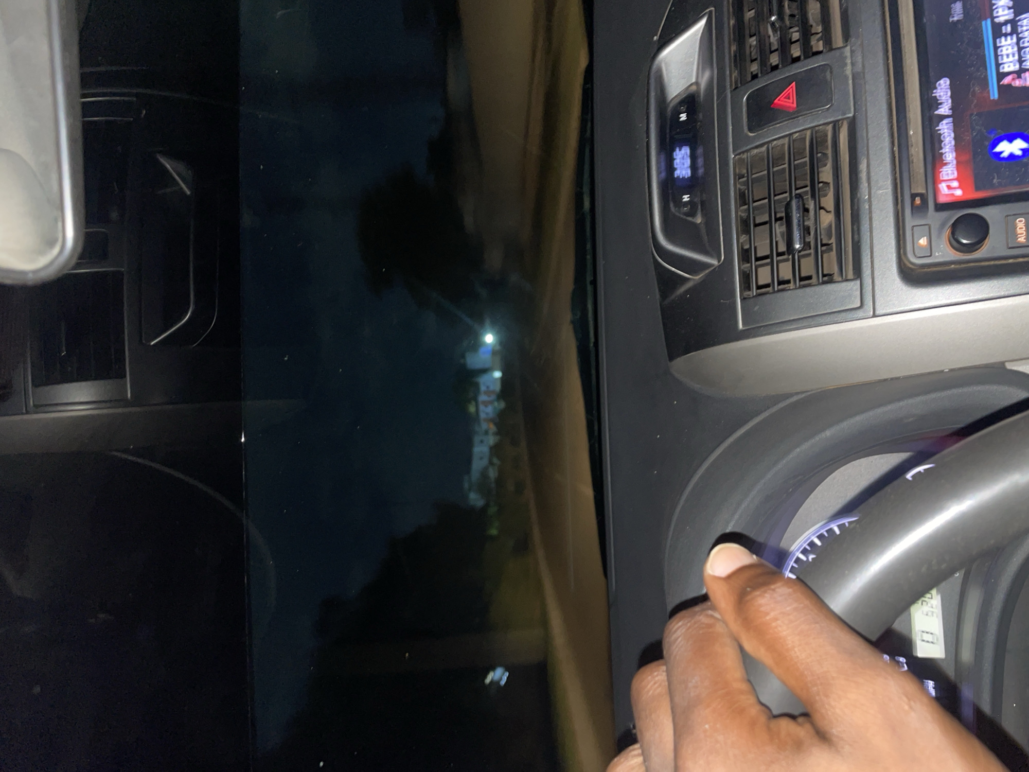 Late night drive through Abuja streets captured on video