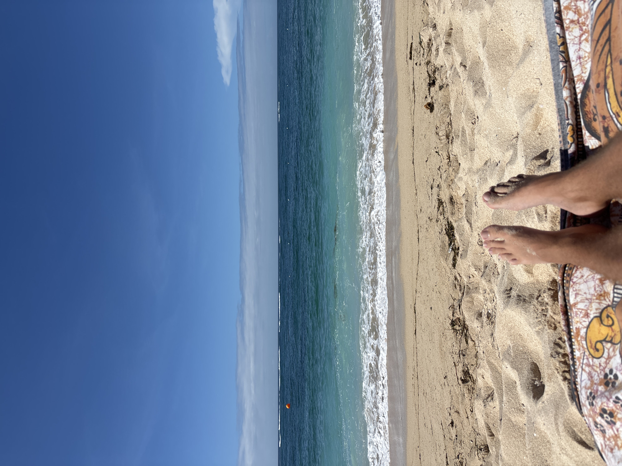 Beach visitor captures peaceful morning scenes in Kuta Selatan
