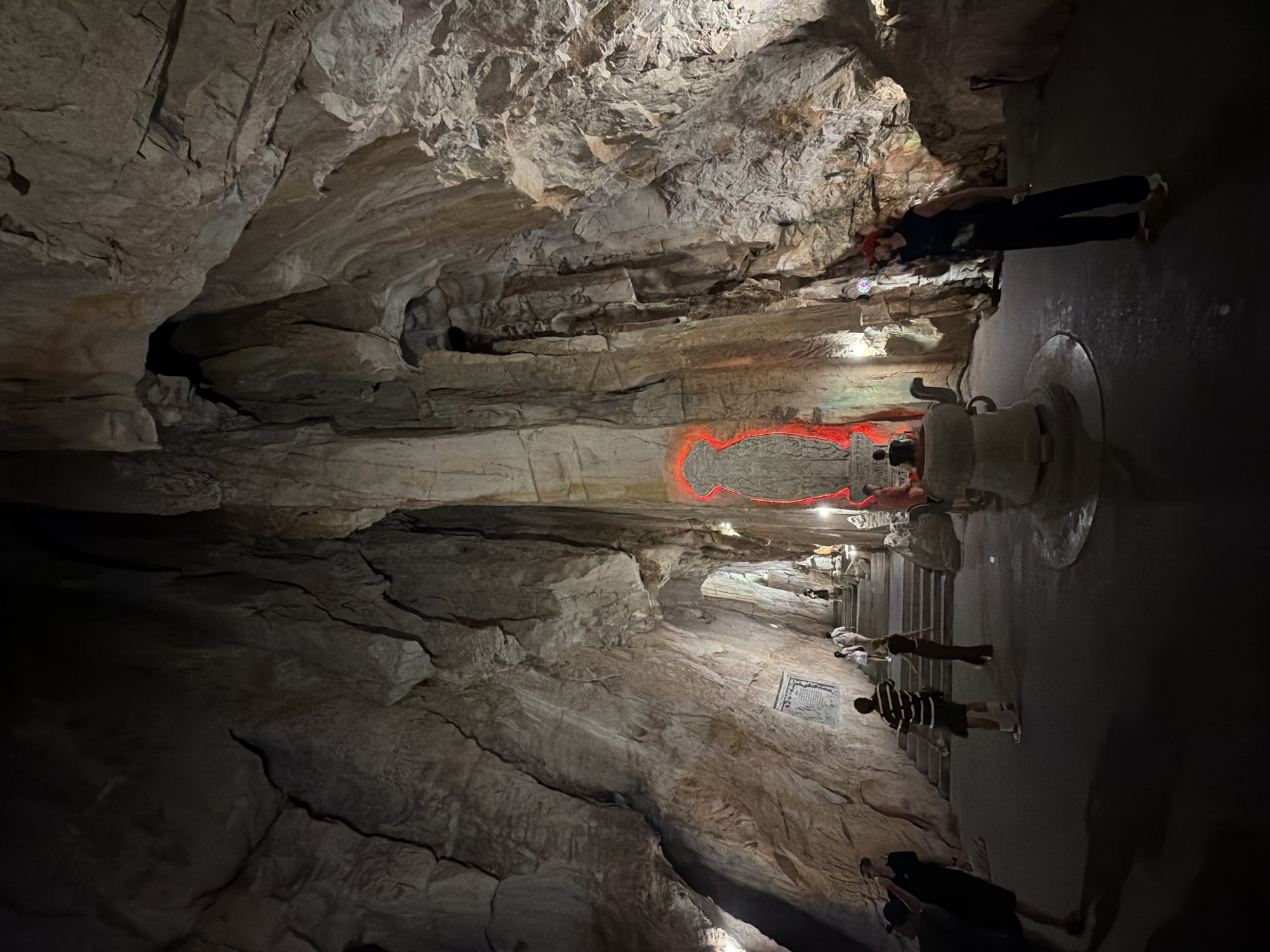 Tourist documents Marble Mountains cave tour in Da Nang