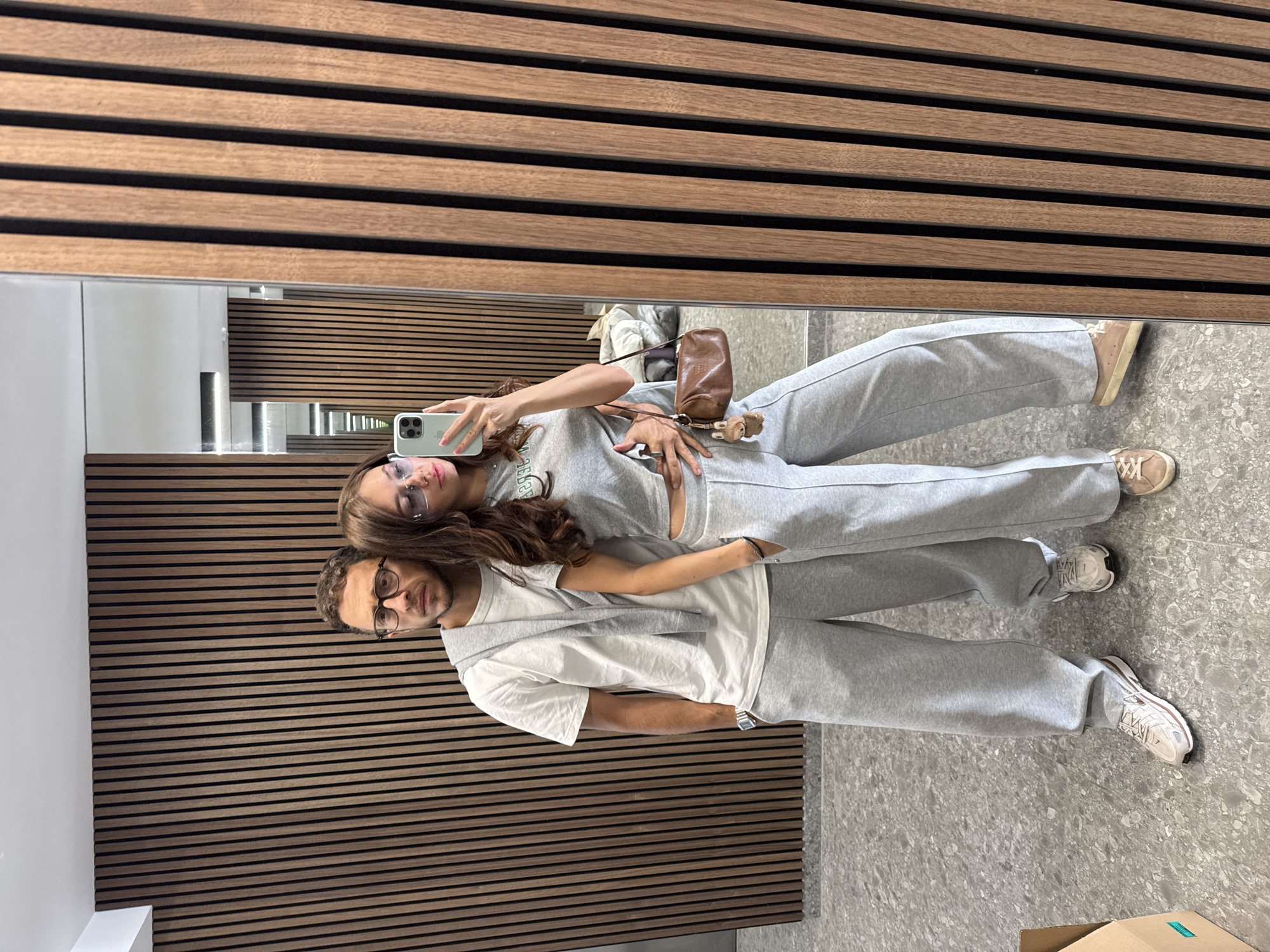 Selfie photos captured in Larnaca, Cyprus morning hours