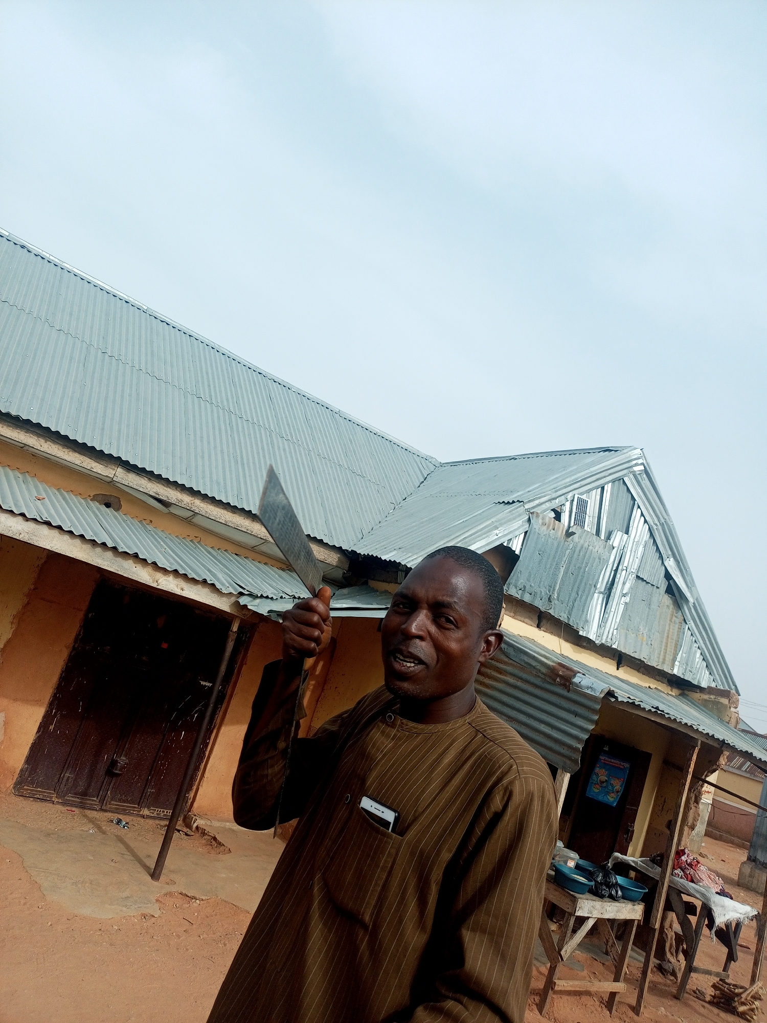 Daily life documented in Tempure, Nigeria morning street scenes