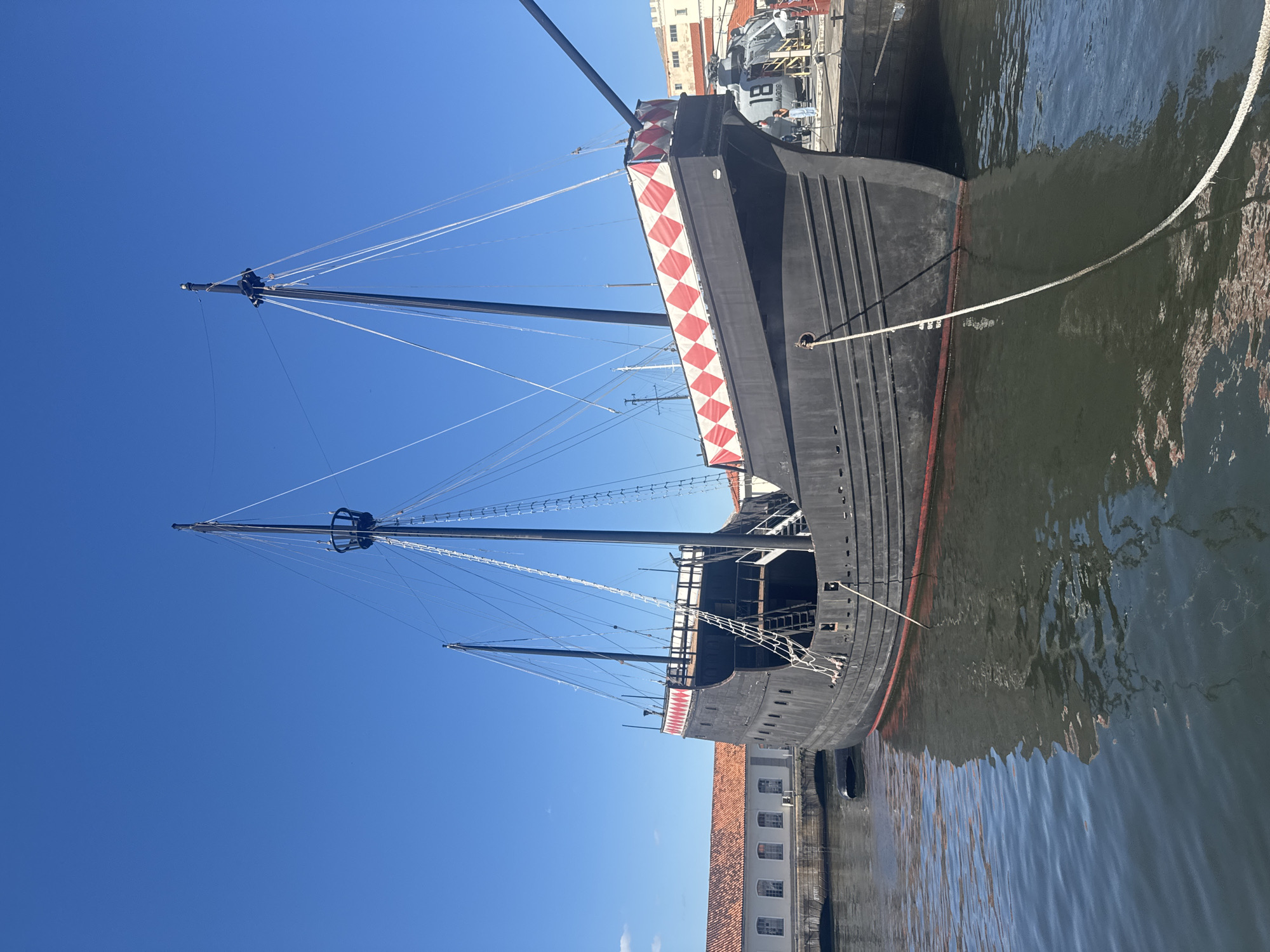 Ships, sculptures, and landmarks along Rio's waterfront