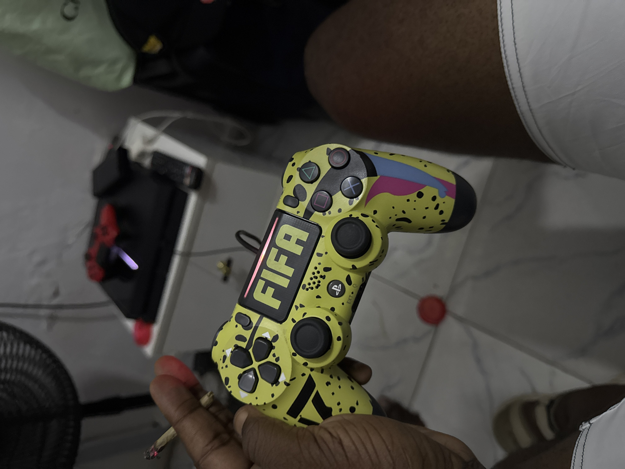 Gaming and travel prep captured in Ado Nigeria residence