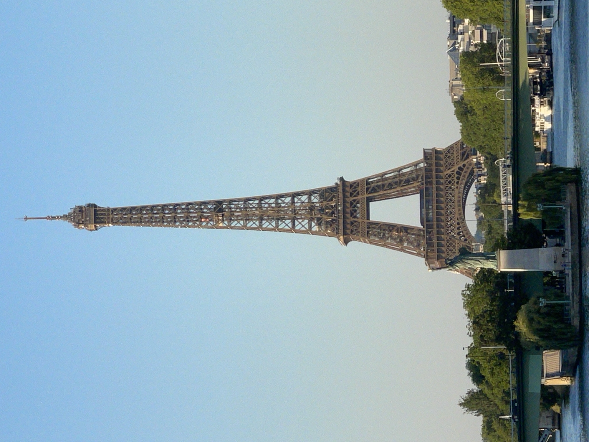 Eiffel Tower and Seine from multiple angles, golden hour Paris