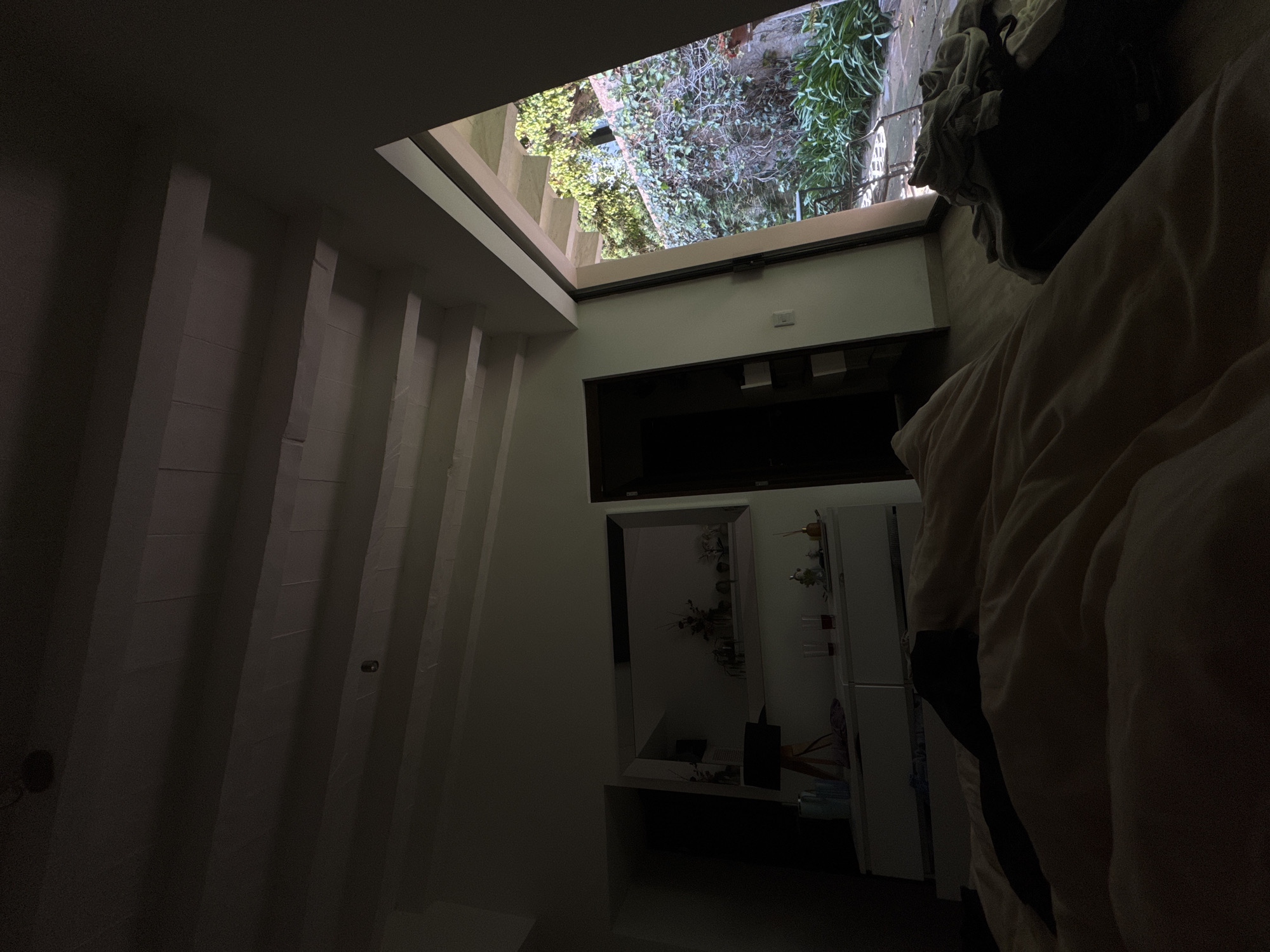 Mexico City resident photographs upward view of skylight