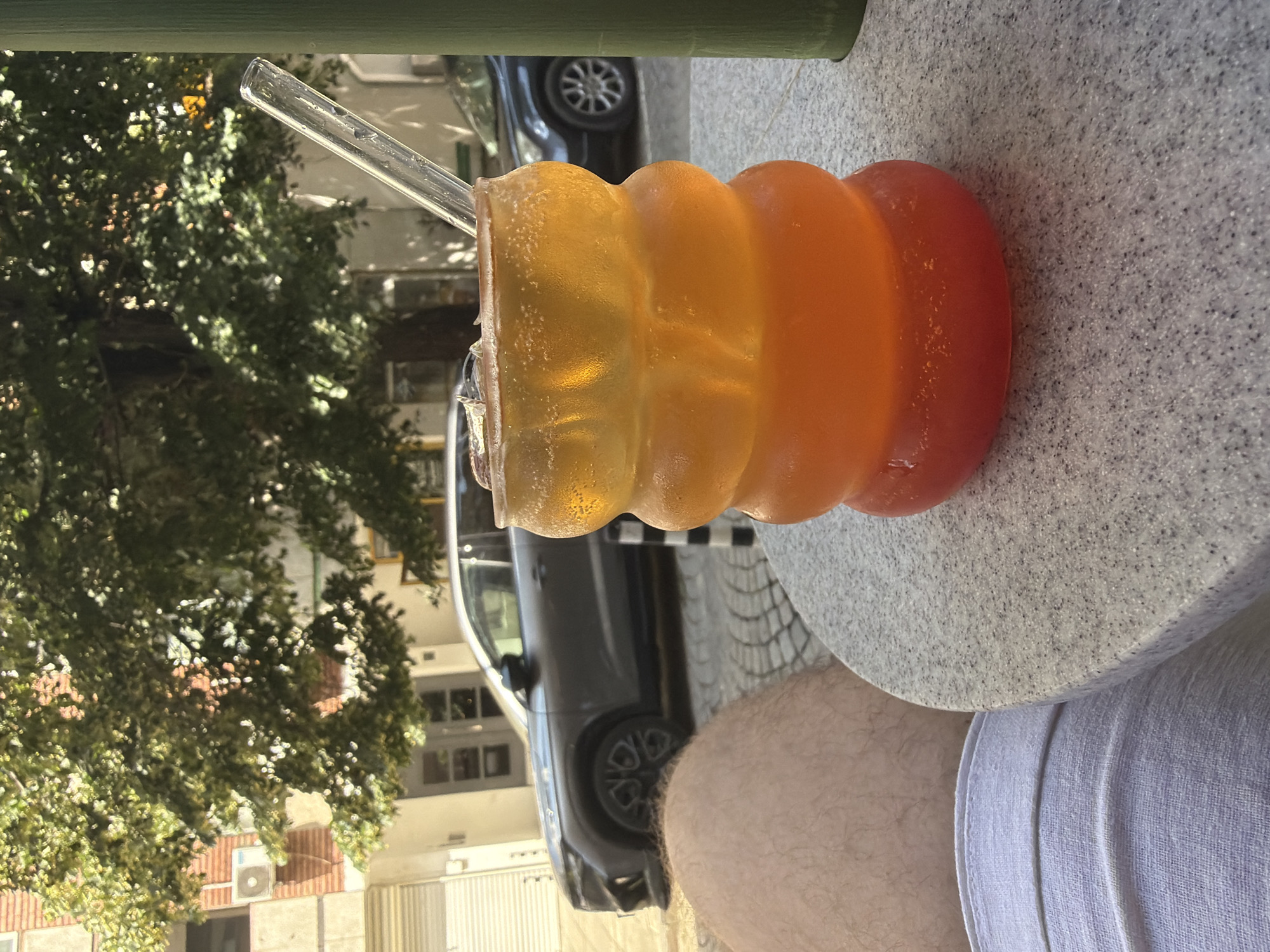 Morning cafe stop in Sofia with drinks and street views