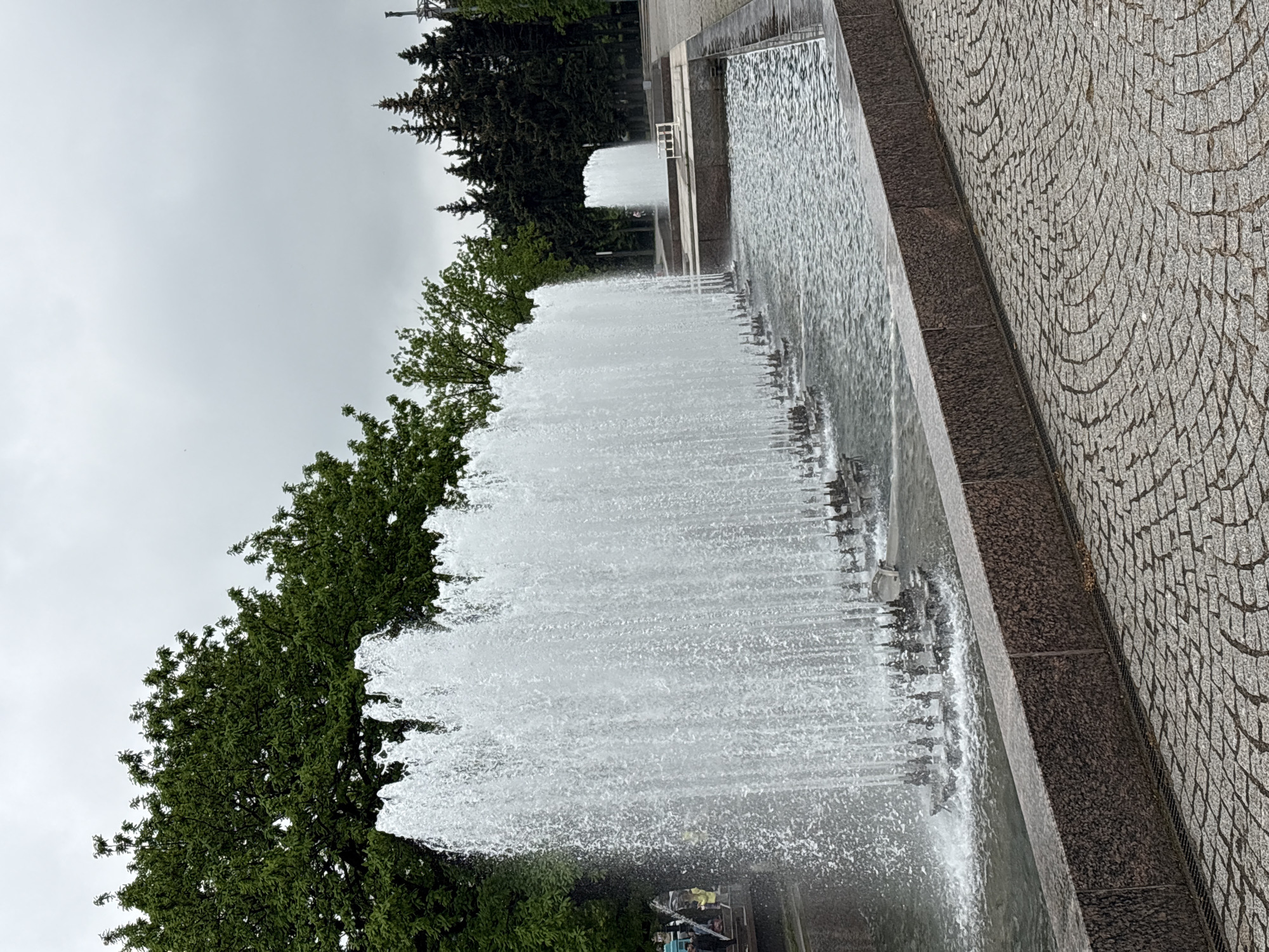 Ordinary morning documented across Saint Petersburg's streets and parks