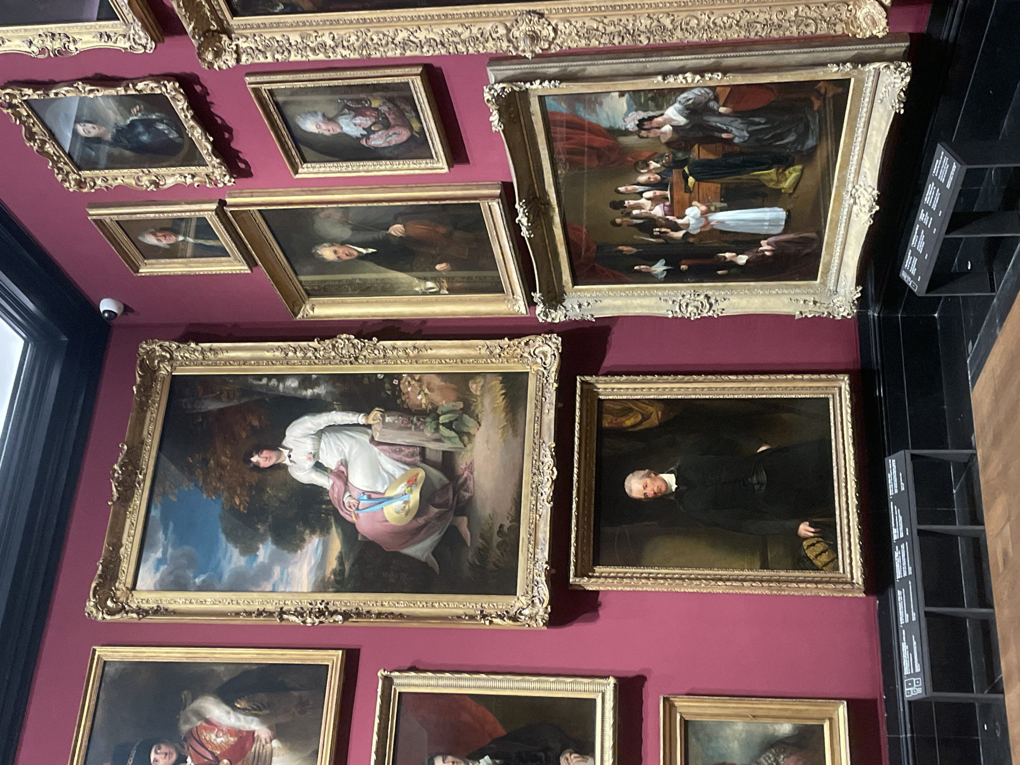 Afternoon at the National Portrait Gallery, London