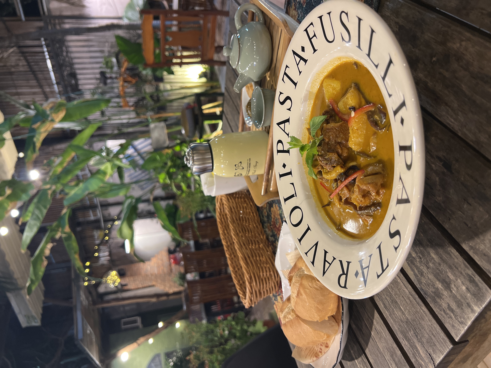 Tropical cafe scene documented in Nha Trang, Vietnam