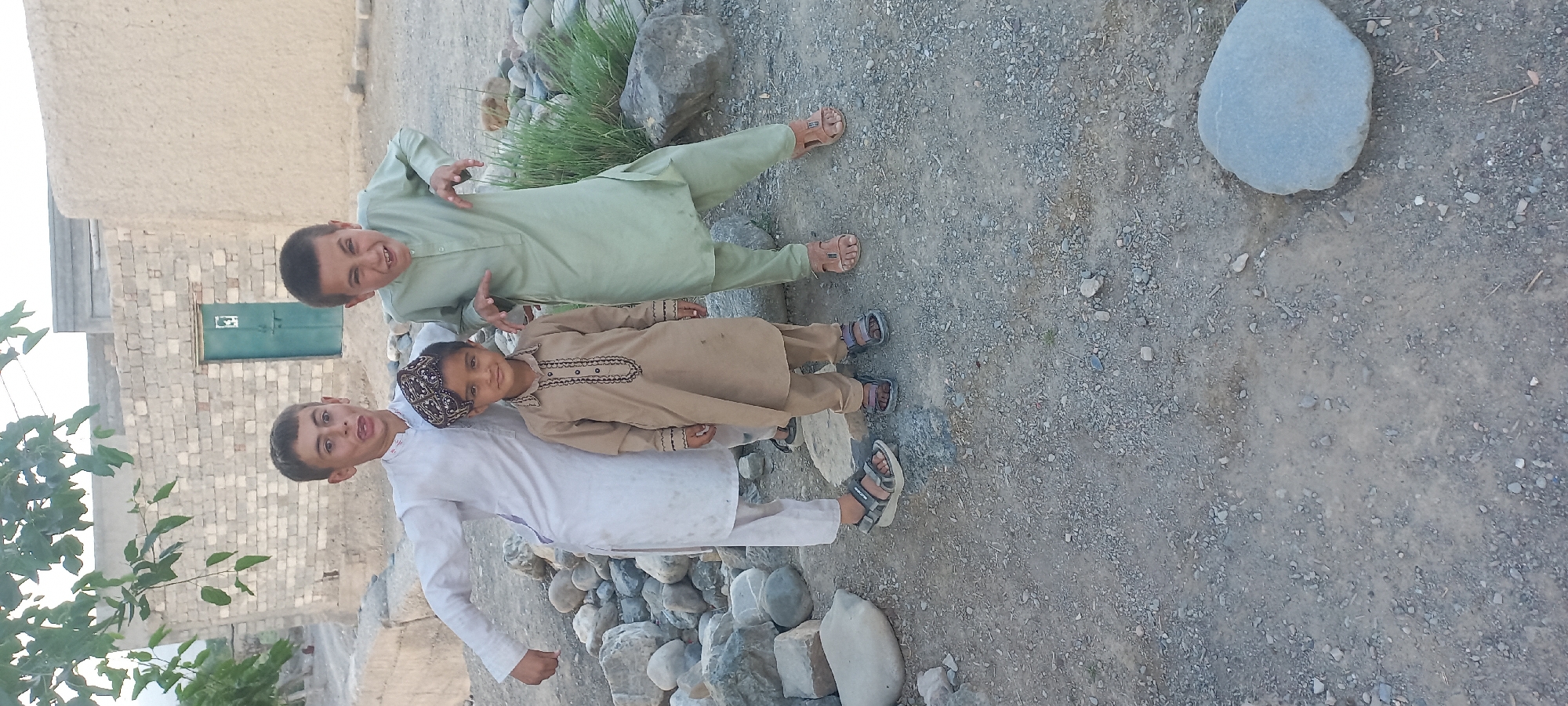 Traditional dress portraits captured in Muhammad Khel village