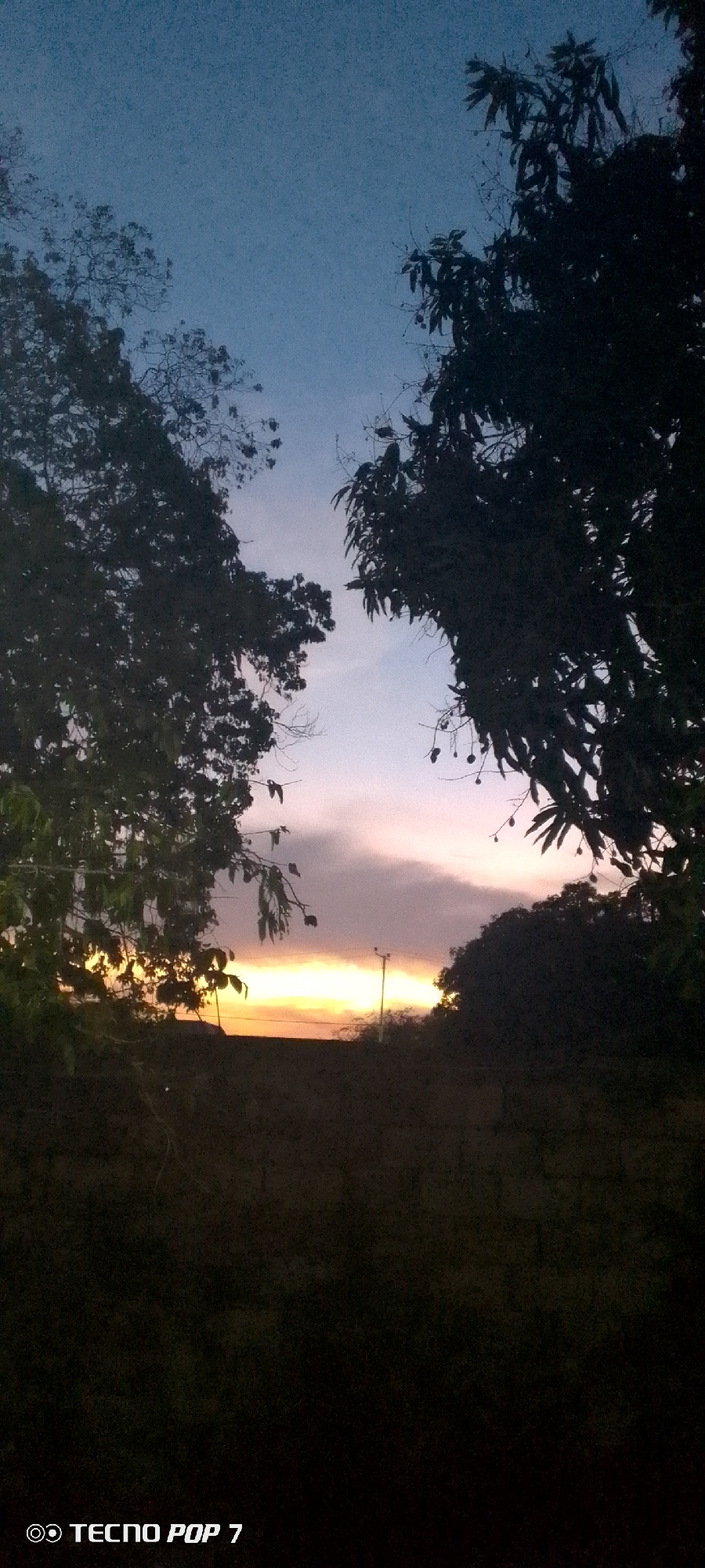 Sunset documented over Altagracia, Venezuela during nine-minute twilight sequence