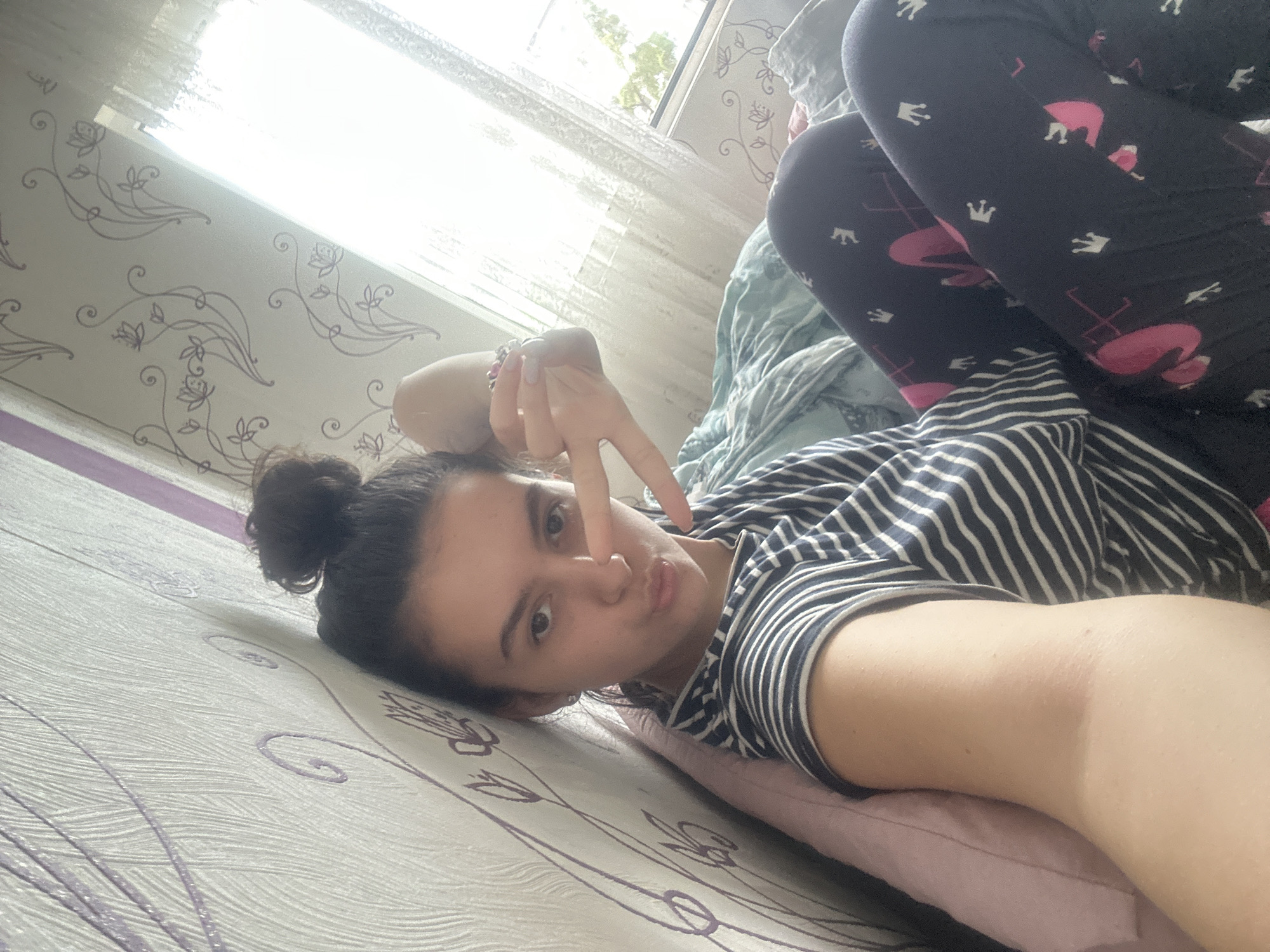 Afternoon personal activities documented in Stara Zagora apartment