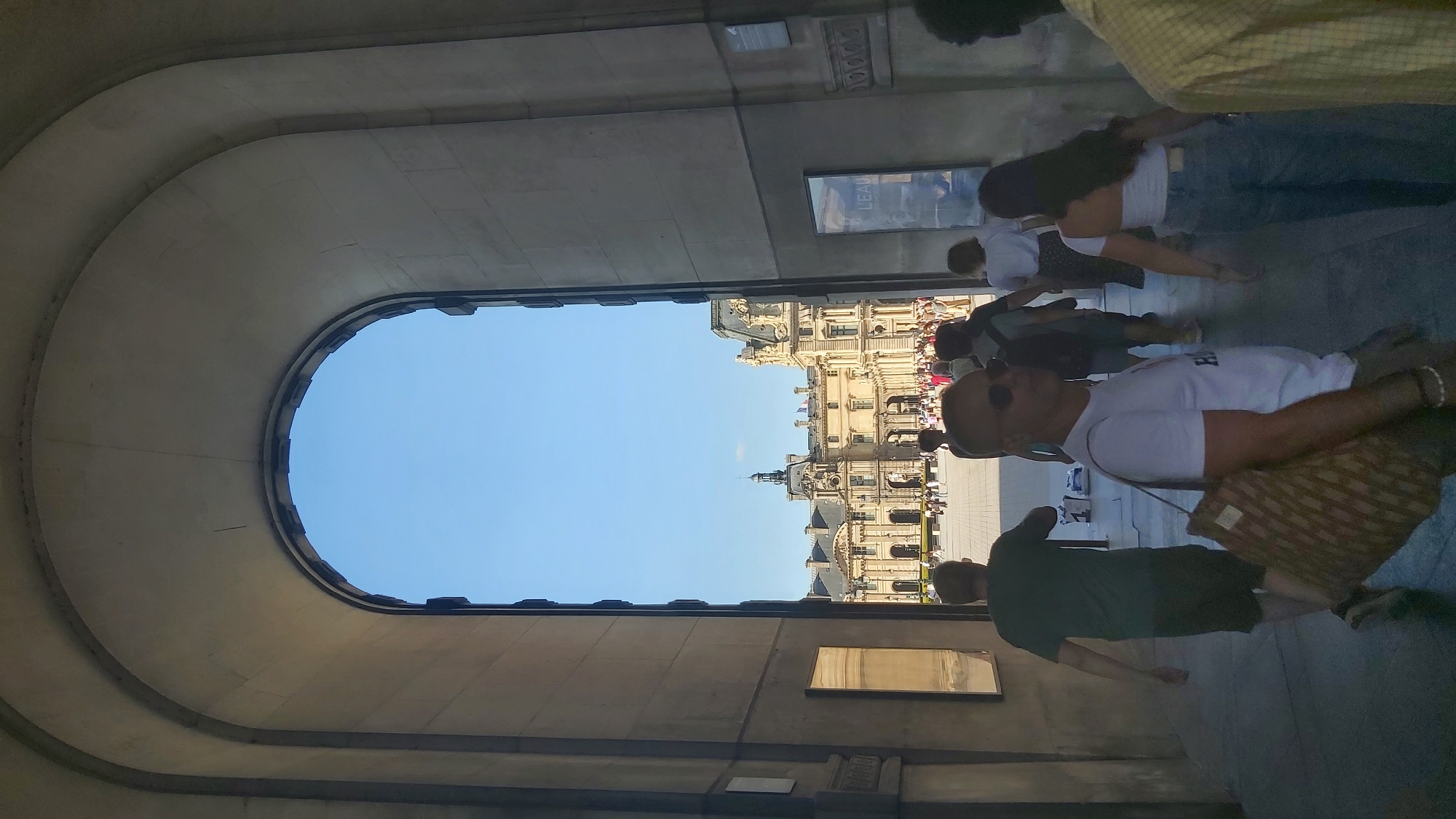 Sunny afternoon at the Louvre, July 2026