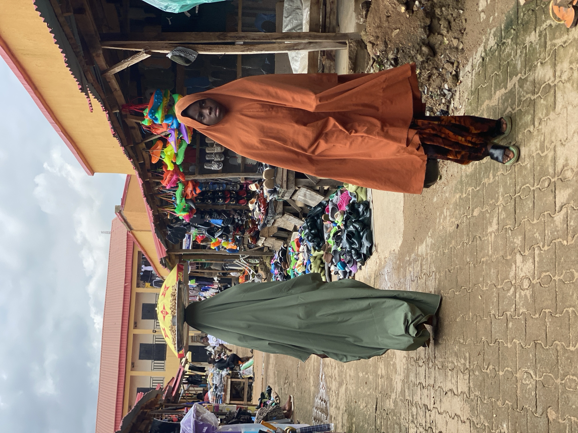 Afternoon trading underway at Kafanchan B's busy outdoor market