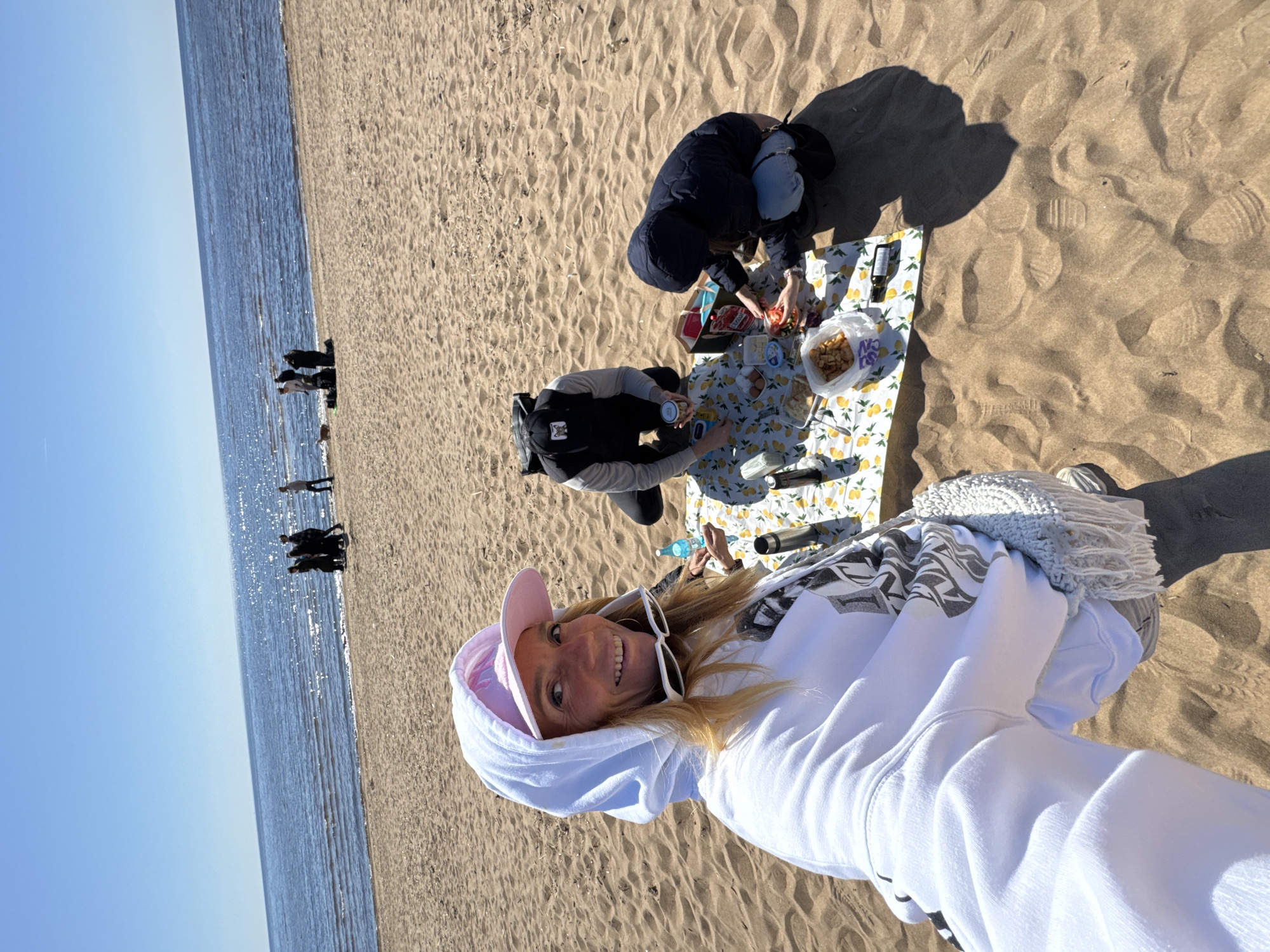 Beachgoers enjoy sunny spring day along Russian Baltic coast