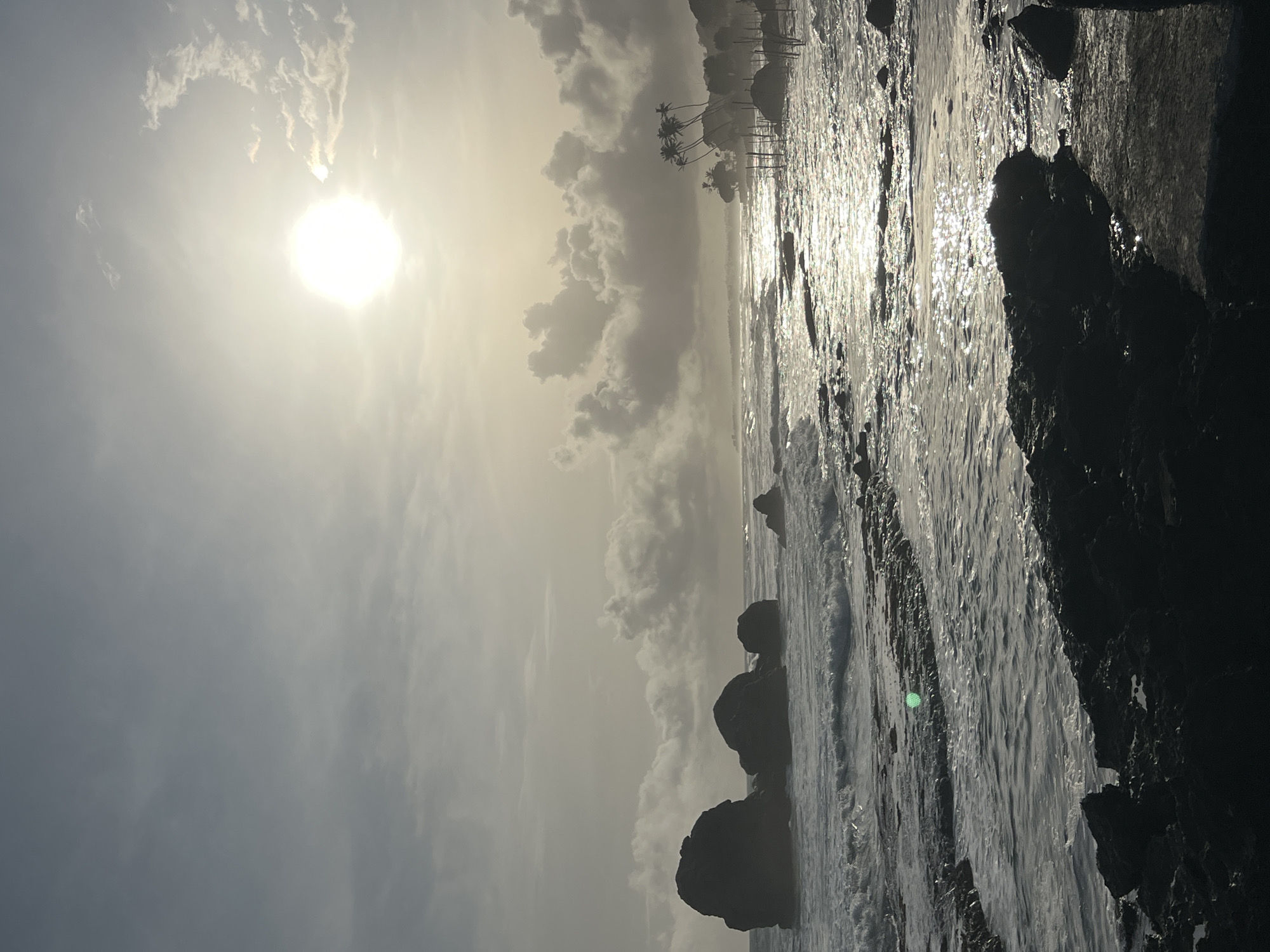 Morning coastal gathering documented at Habaraduwa beach, Sri Lanka