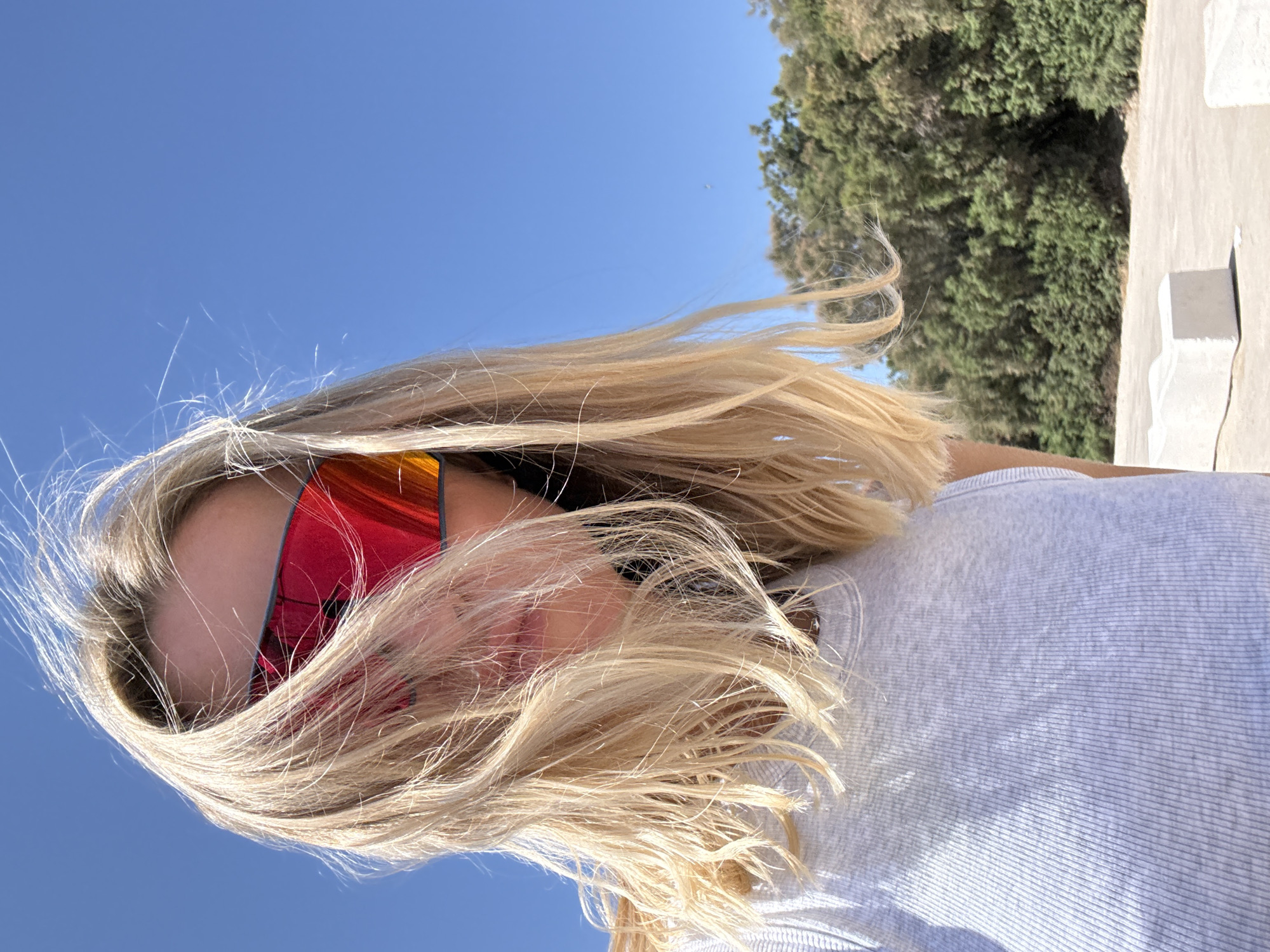 Sunny morning at Malvarrosa Beach, Valencia, with bike and selfies