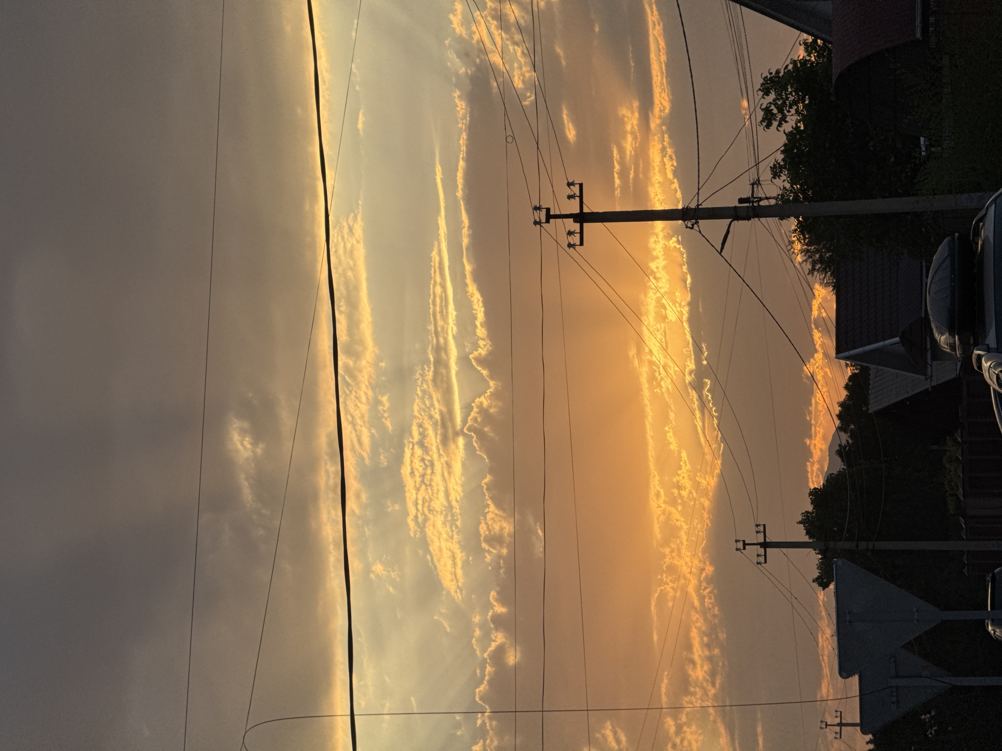 Golden sunset sweeps across Talas City streets and skyline