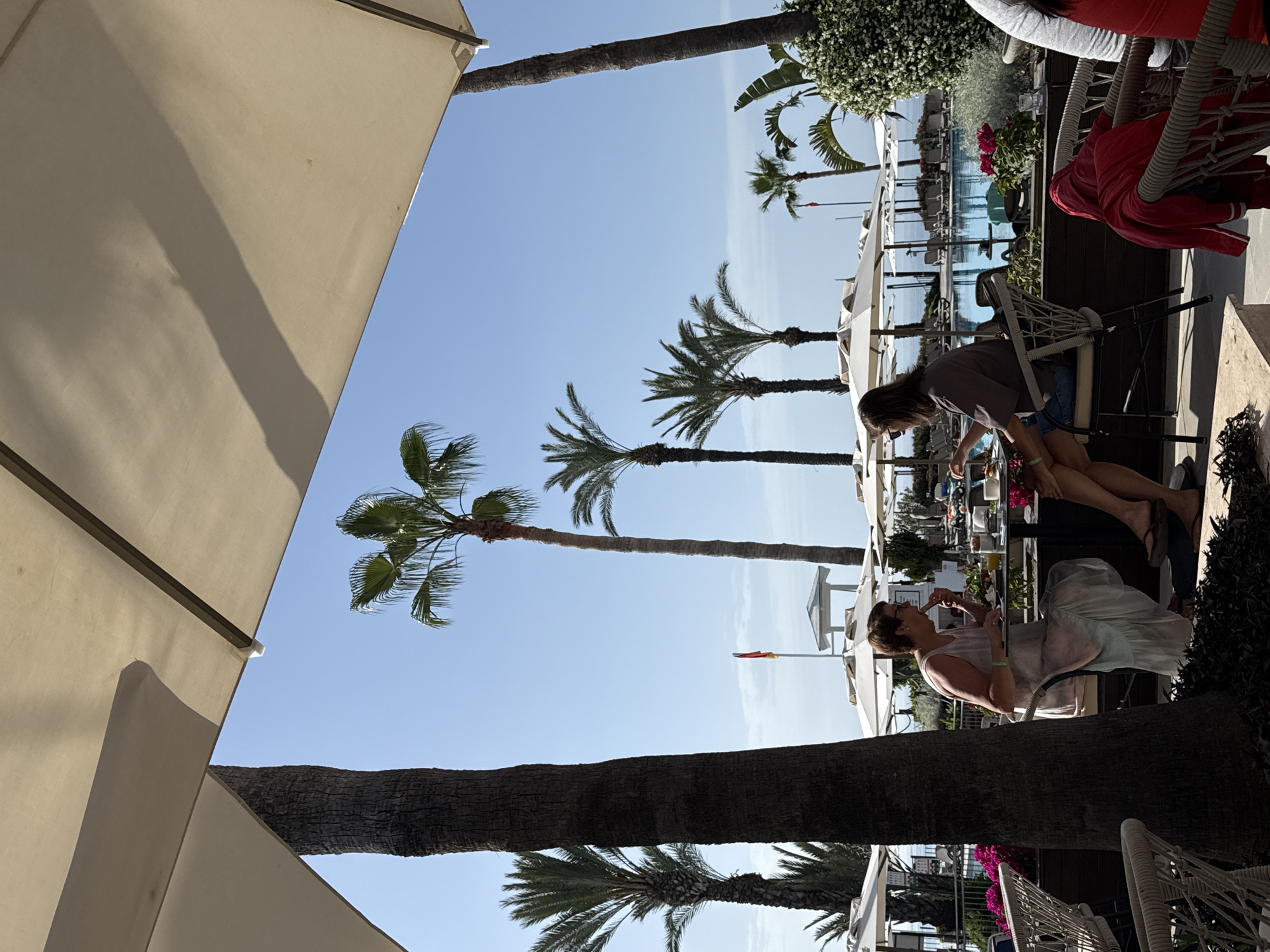 Early morning scenes documented across Kemer, Turkey cafés and accommodations